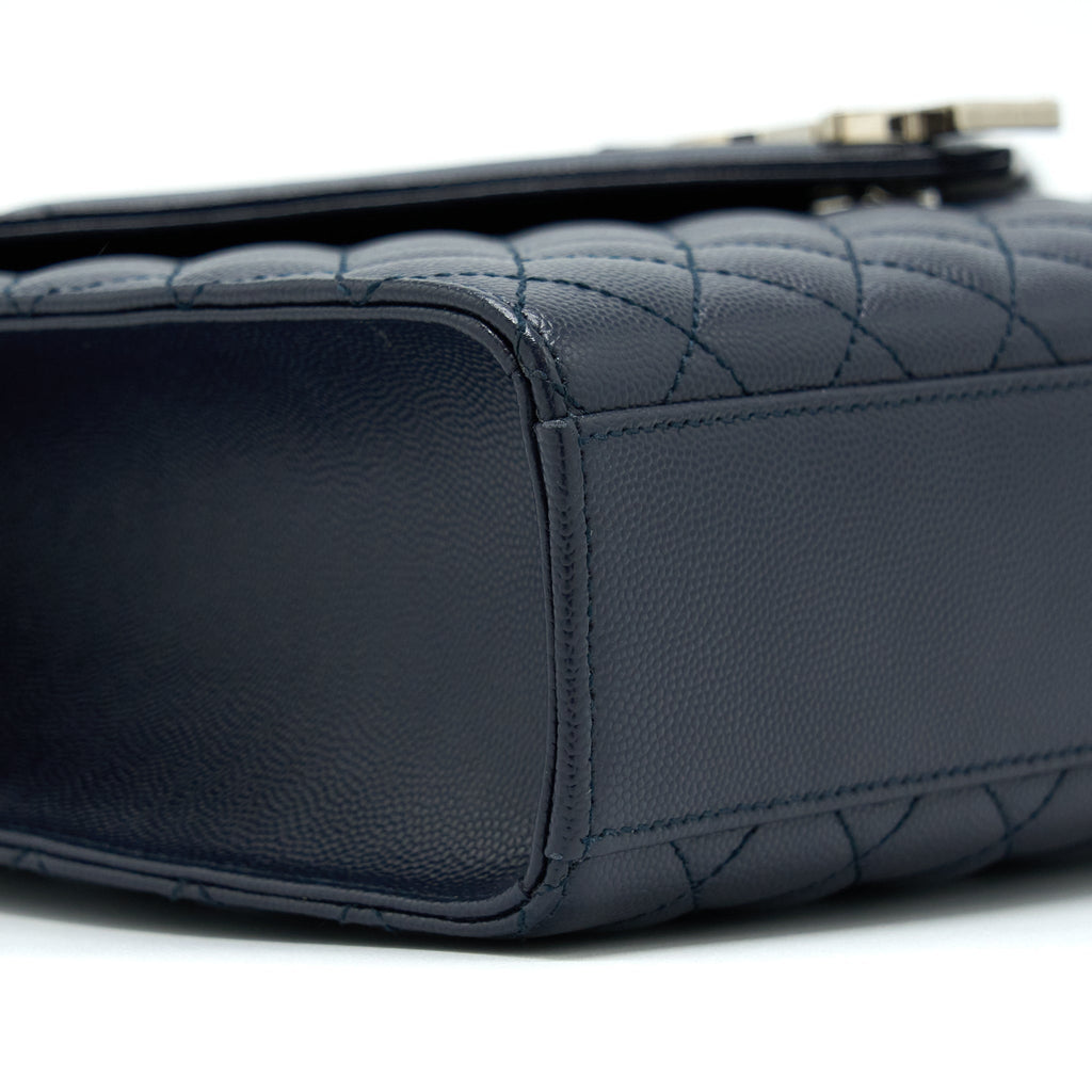 saint-laurent-envelop-shoulder-bag-calfskin-navy-shw