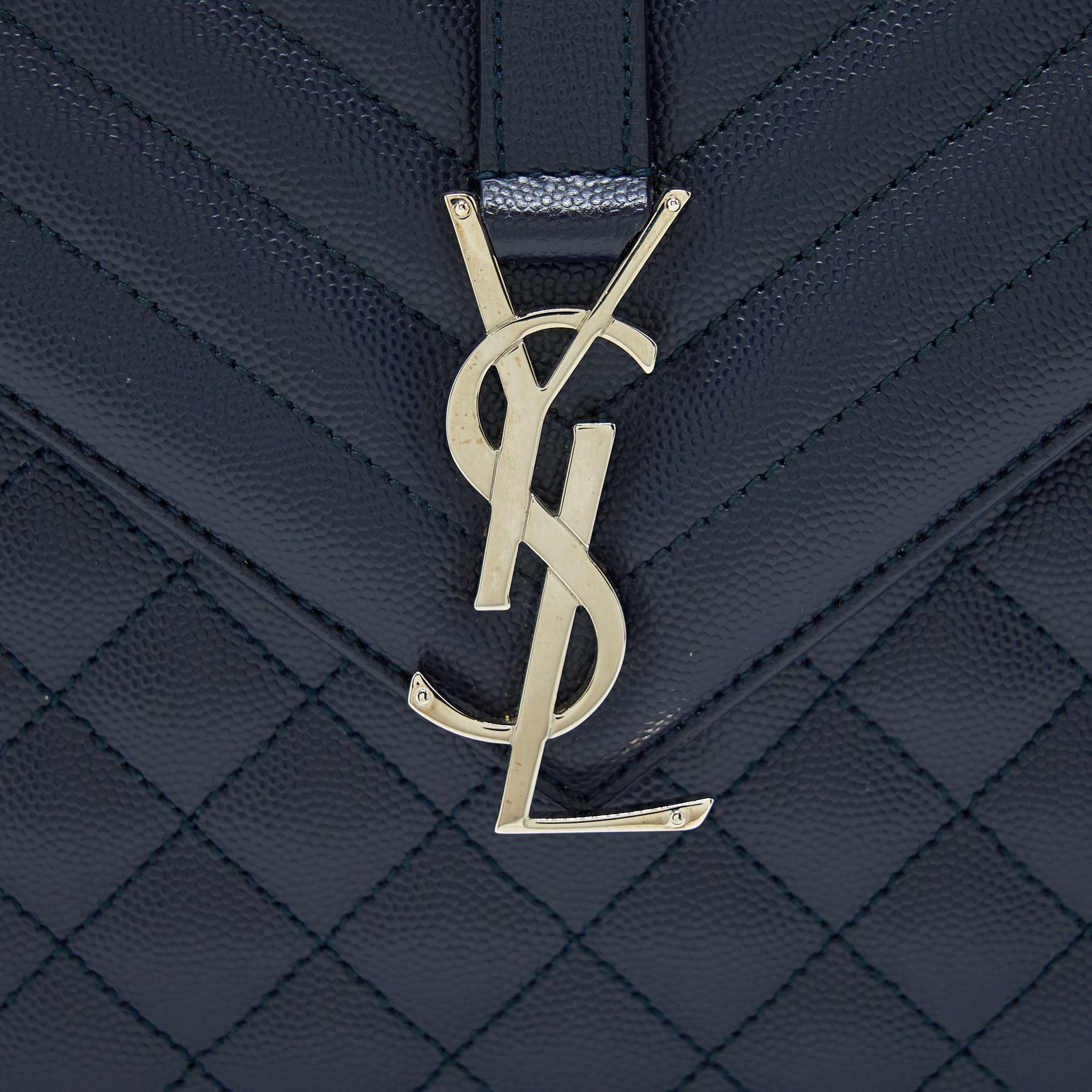saint-laurent-envelop-shoulder-bag-calfskin-navy-shw