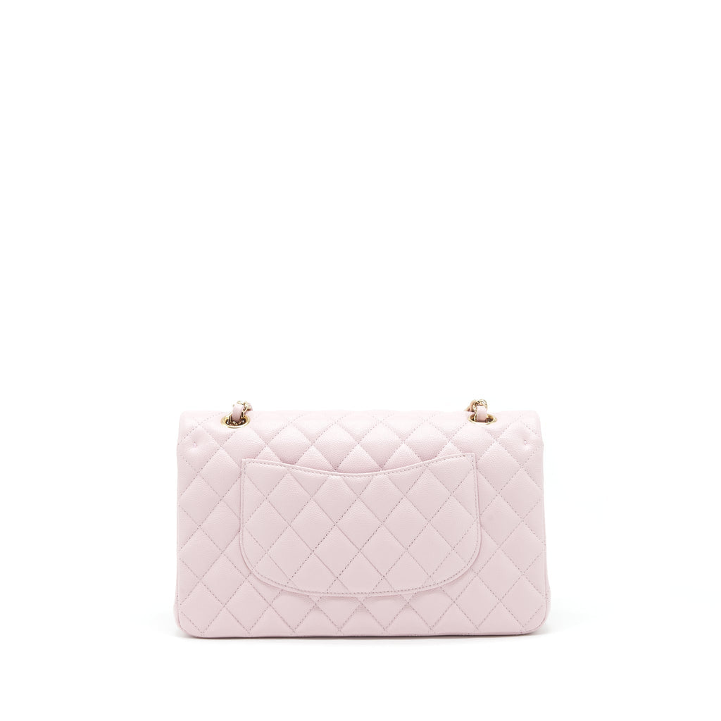 chanel-medium-classic-double-flap-bag-21s-caviar-light-pink-lghw