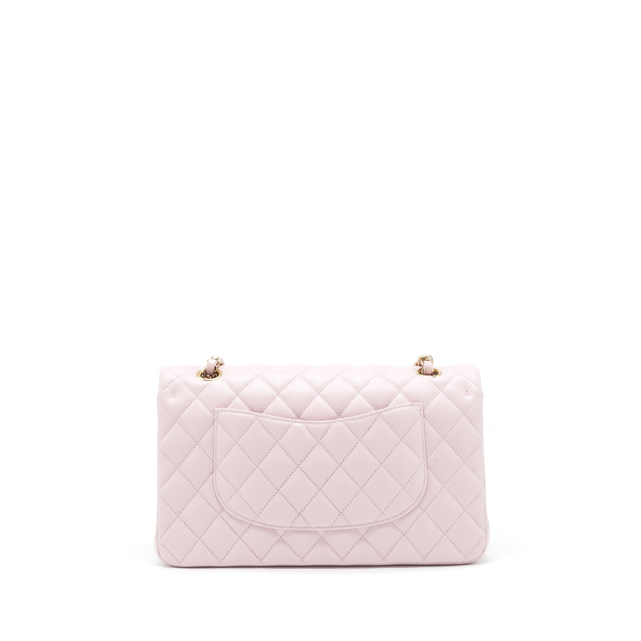 chanel-medium-classic-double-flap-bag-21s-caviar-light-pink-lghw