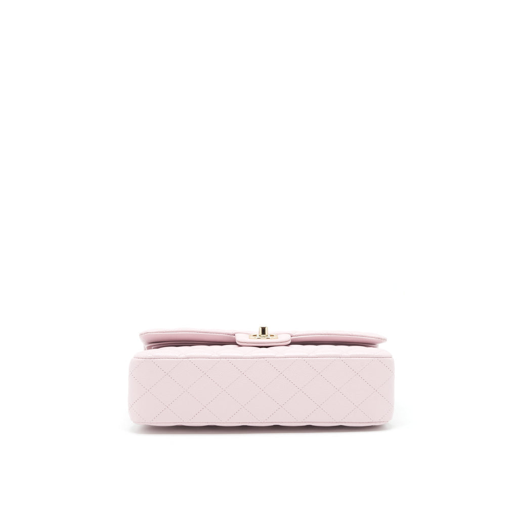 chanel-medium-classic-double-flap-bag-21s-caviar-light-pink-lghw