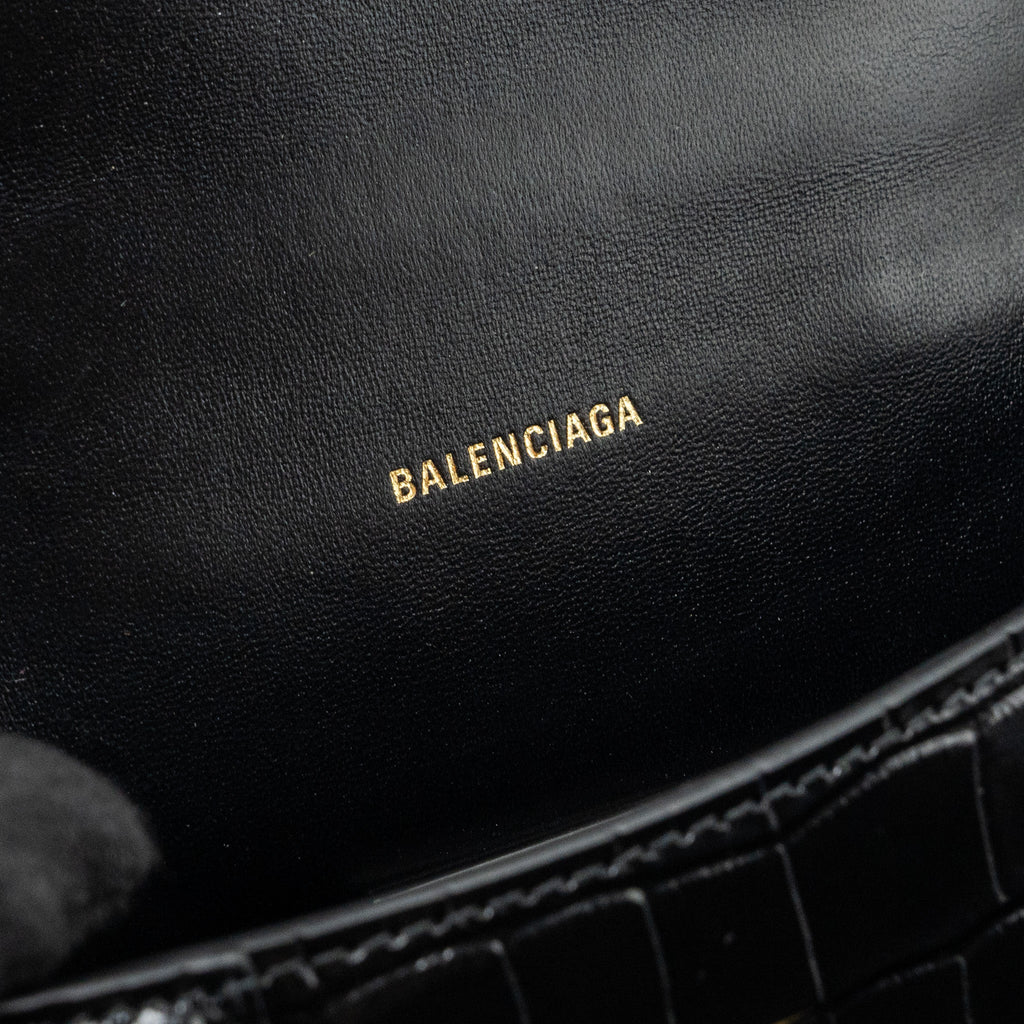 balenciaga-hourglass-xs-handbag-crocodile-embossed-black-ghw