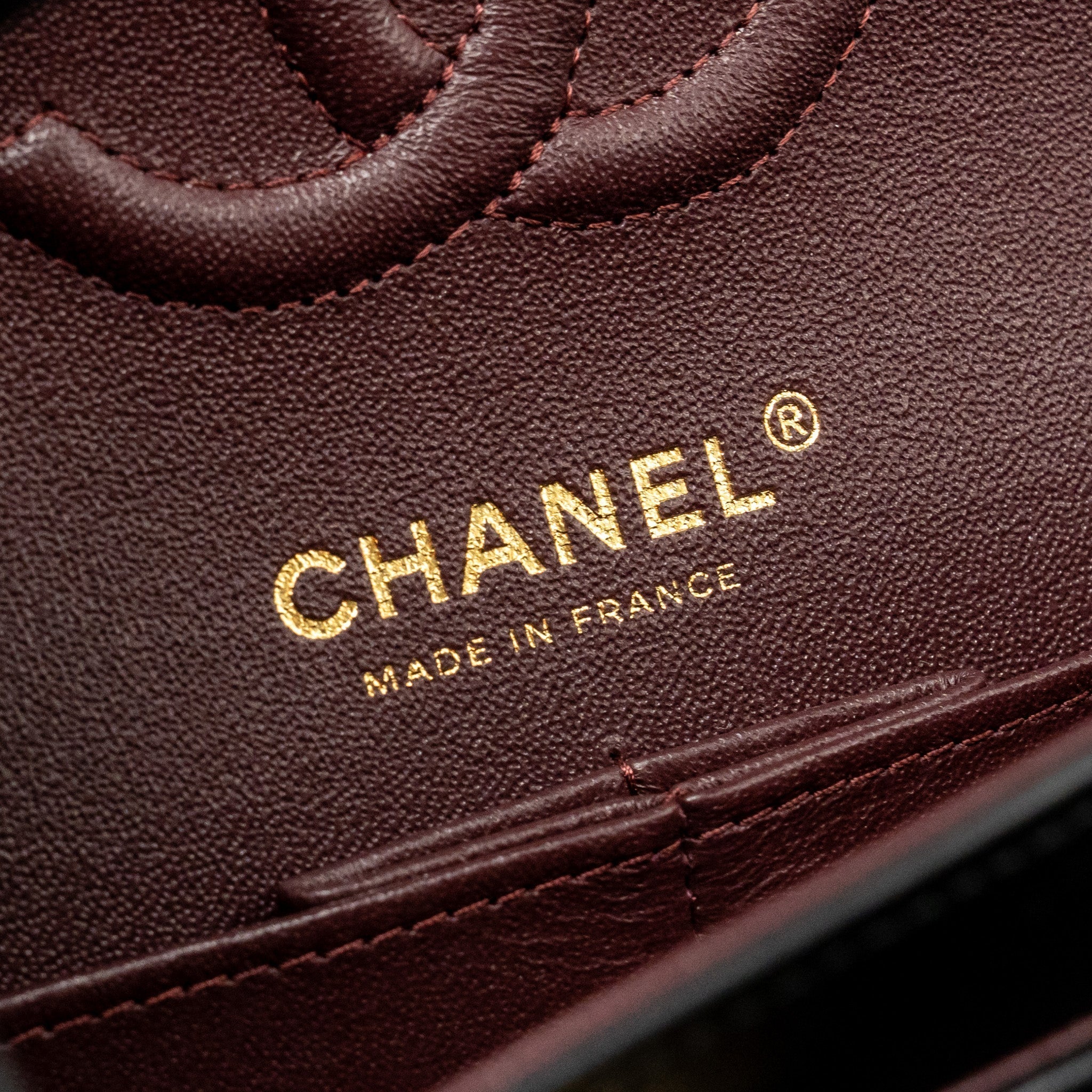 chanel-small-classic-double-flap-bag-lambskin-black-lghw-microchip