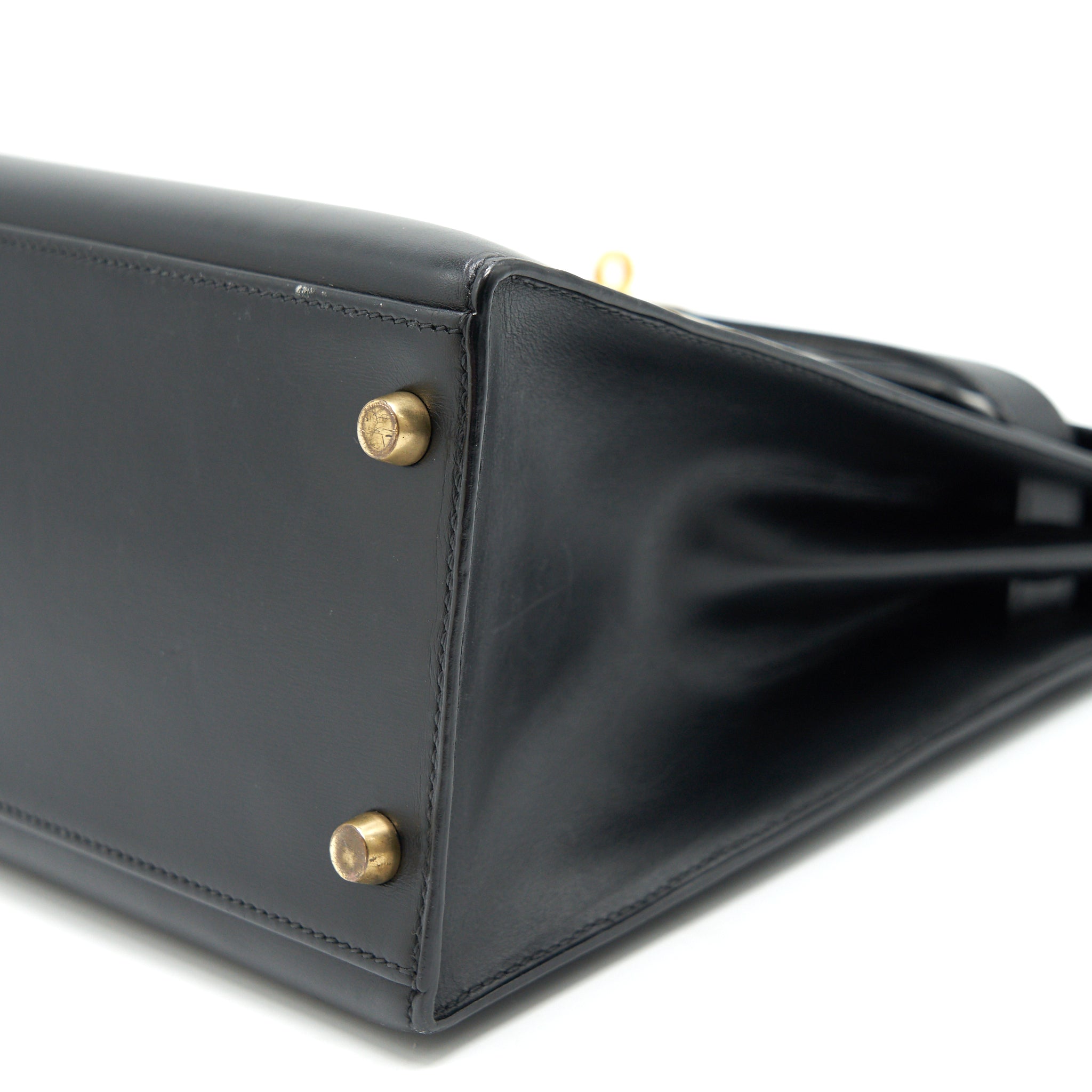 hermes-vintage-kelly-32-box-leather-black-ghw-strap-missing