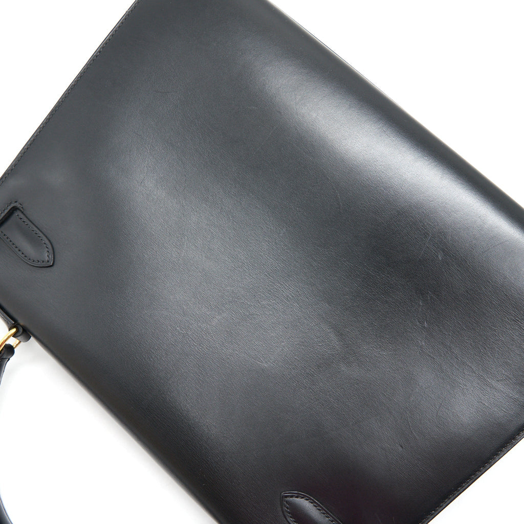 hermes-vintage-kelly-32-box-leather-black-ghw-strap-missing