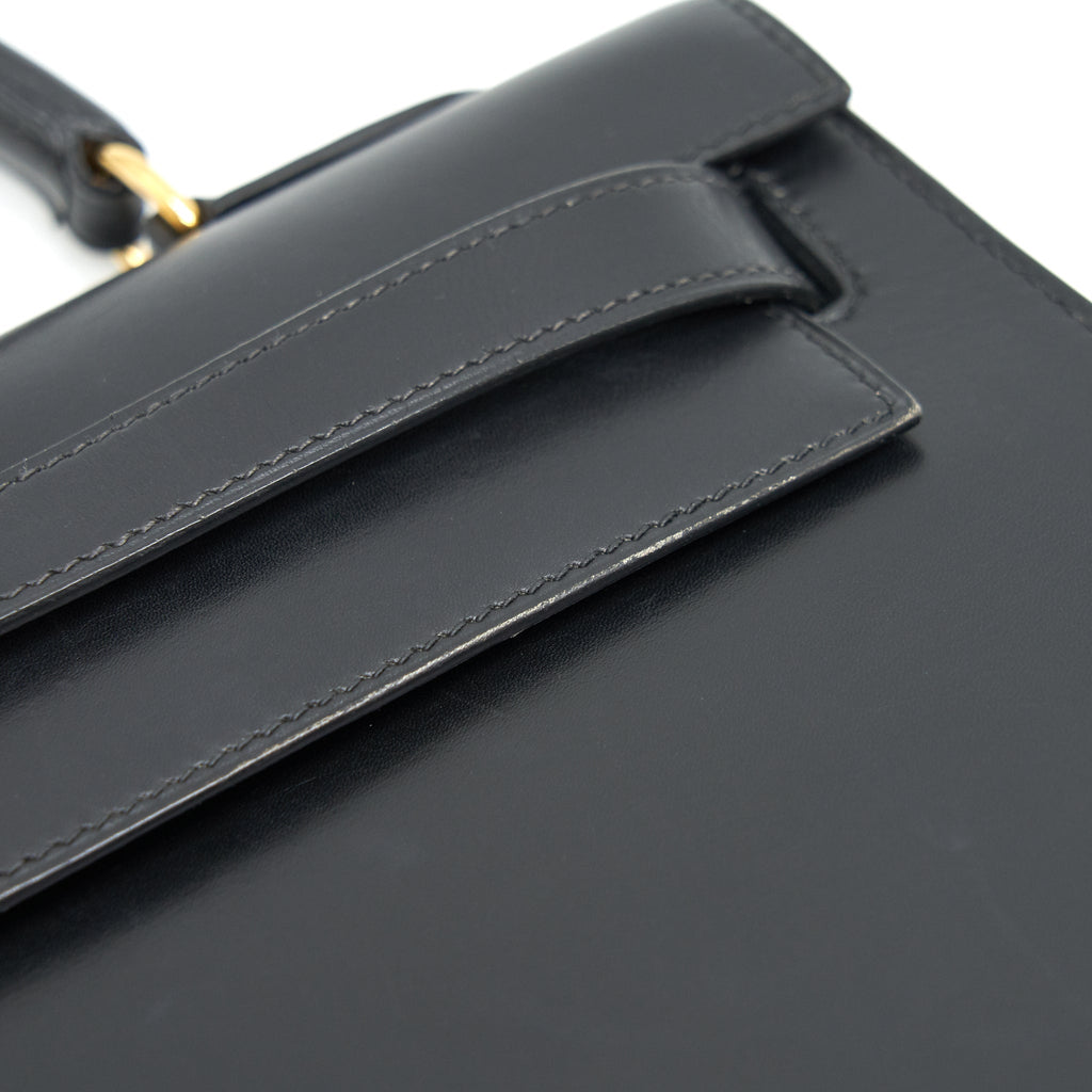 hermes-vintage-kelly-32-box-leather-black-ghw-strap-missing