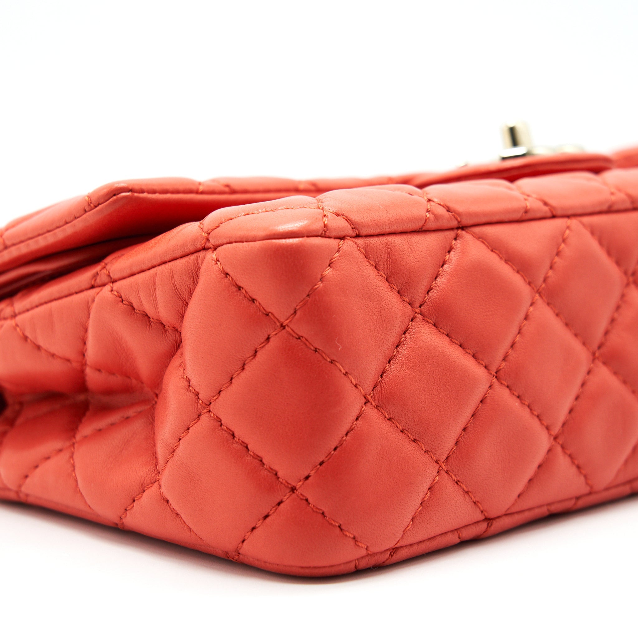chanel-classic-medium-double-flap-lambskin-in-coral-lghw