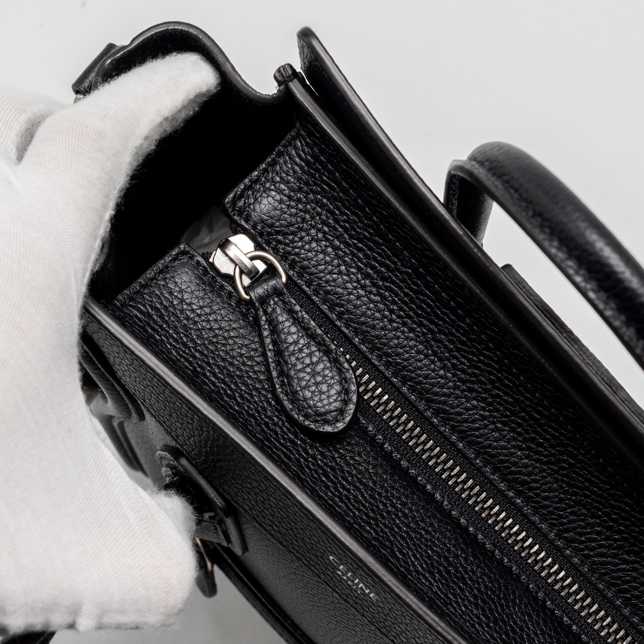 celine-nano-luggage-bag-calfskin-black-shw-3