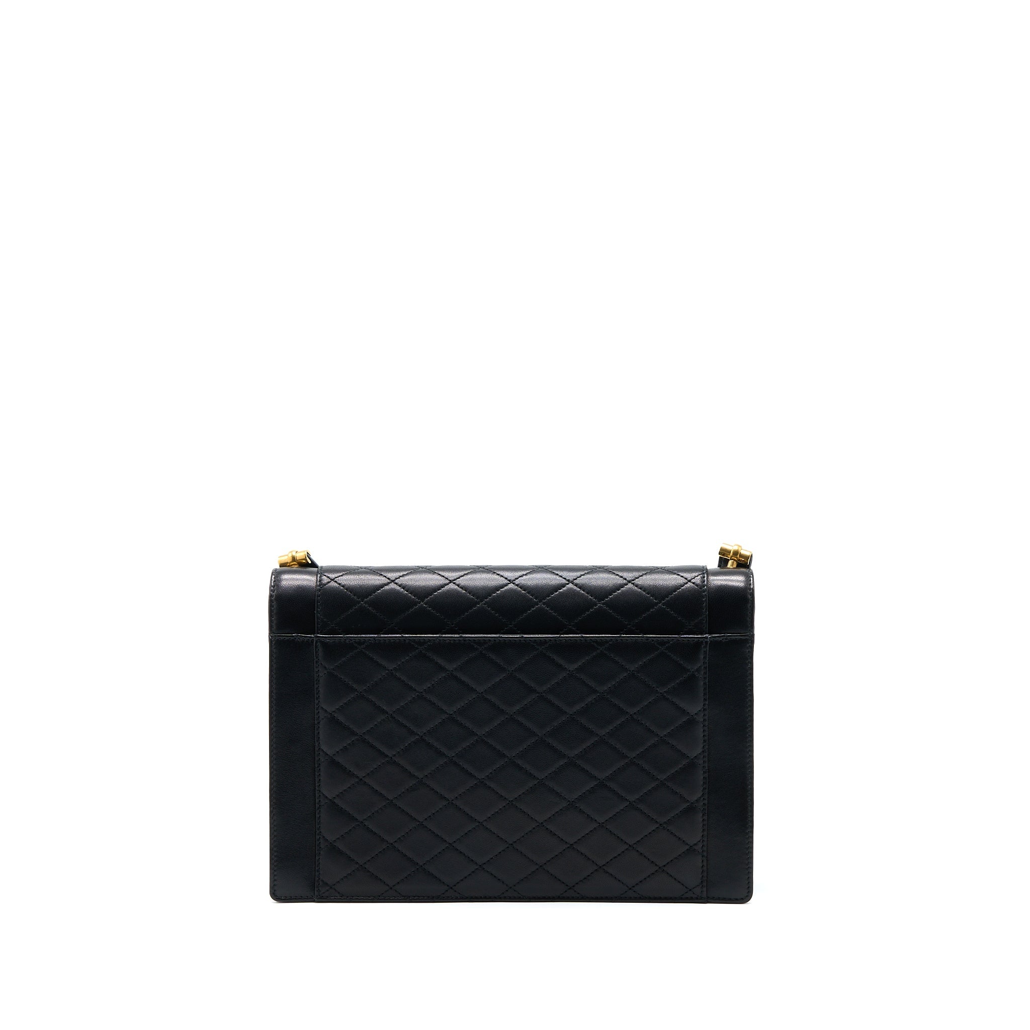 saint-laurent-ysl-envelop-shoulder-bag-lambskin-black-ghw