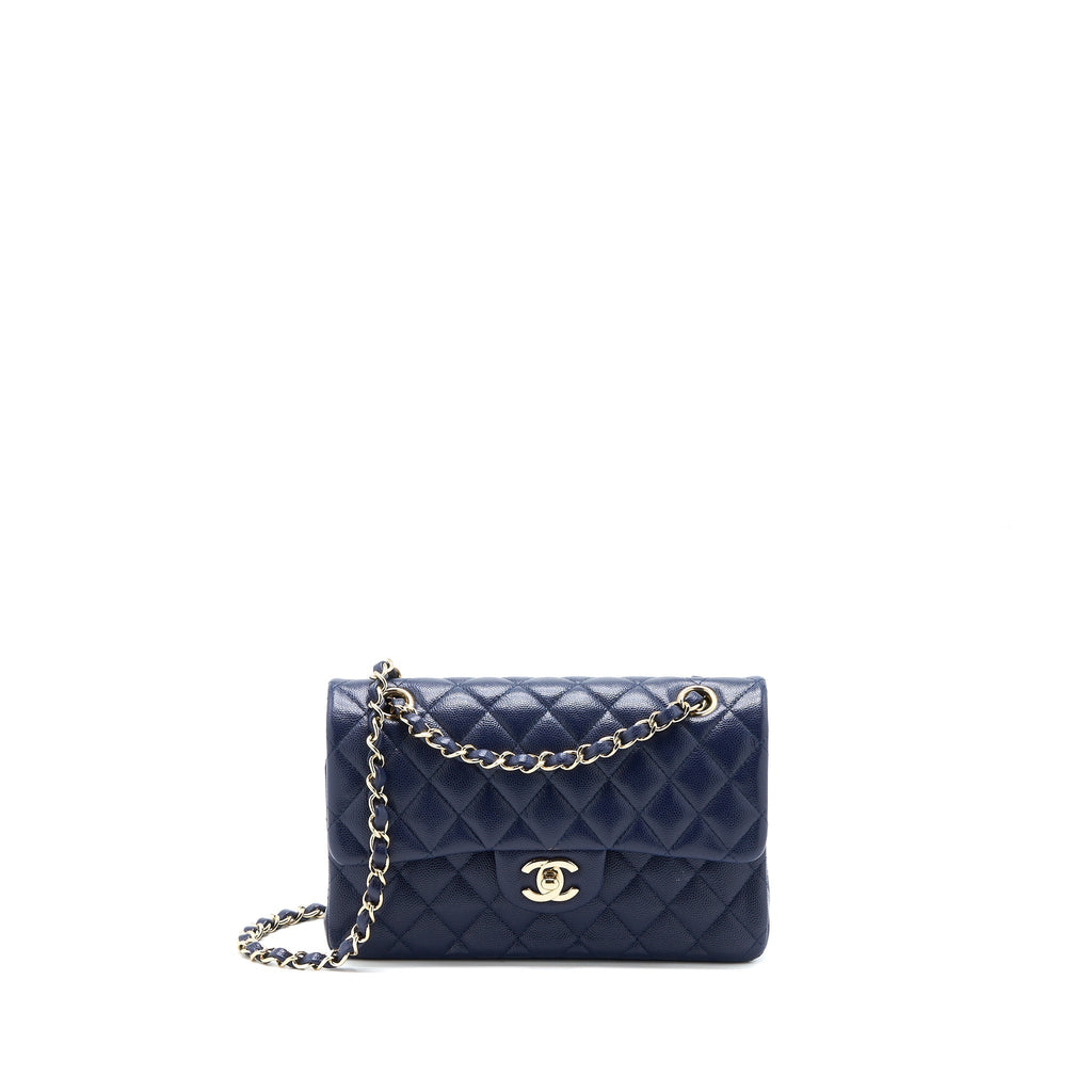 chanel-small-classic-double-flap-bag-caviar-dark-blue-lghw