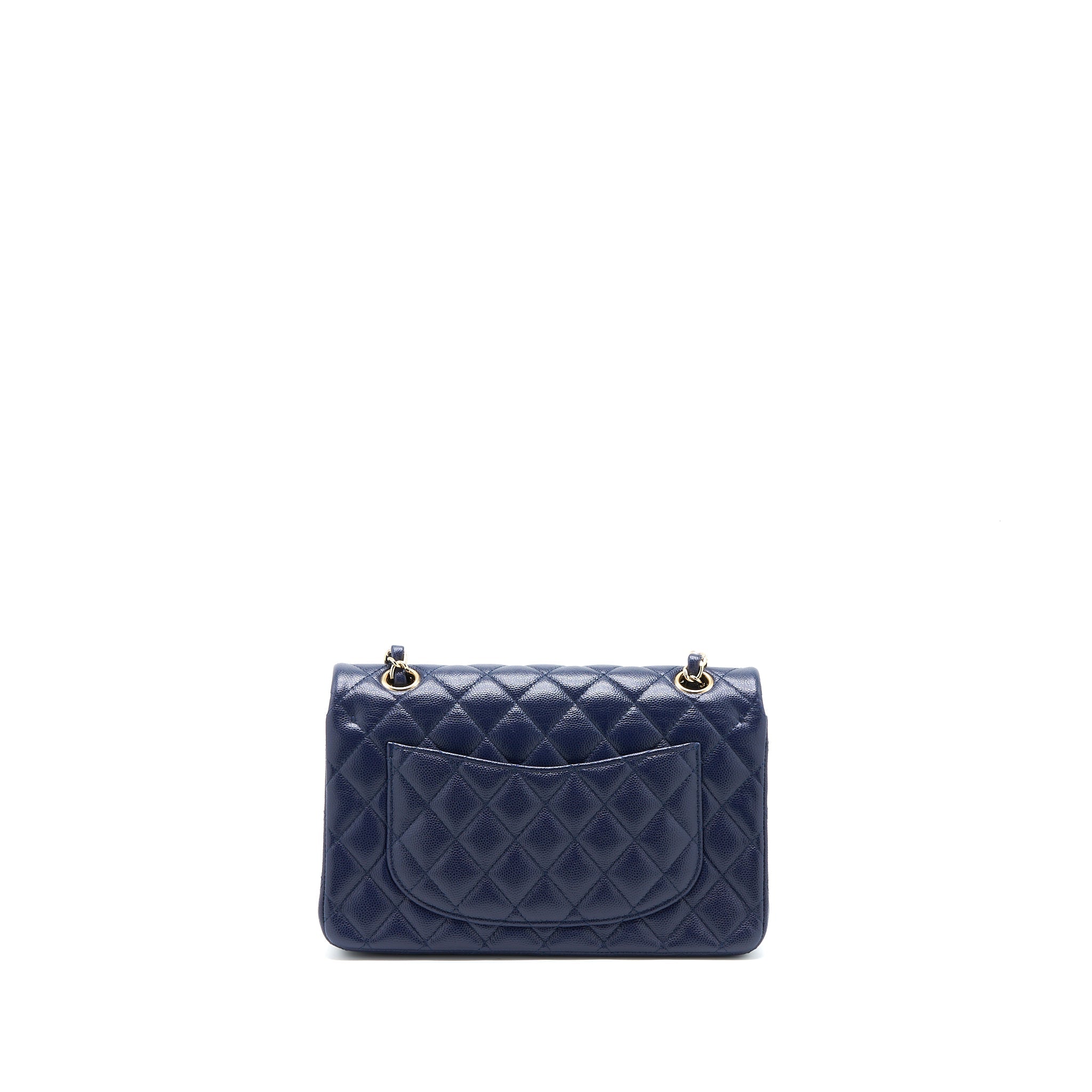 chanel-small-classic-double-flap-bag-caviar-dark-blue-lghw