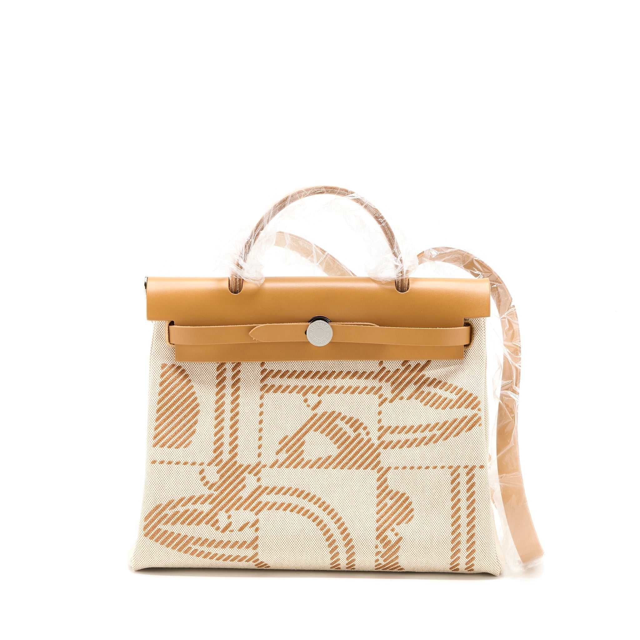 hermes-herbag-zip-31-toile-h-en-relief-brides-sable-ecru-beige-nat-sable-stamp-z