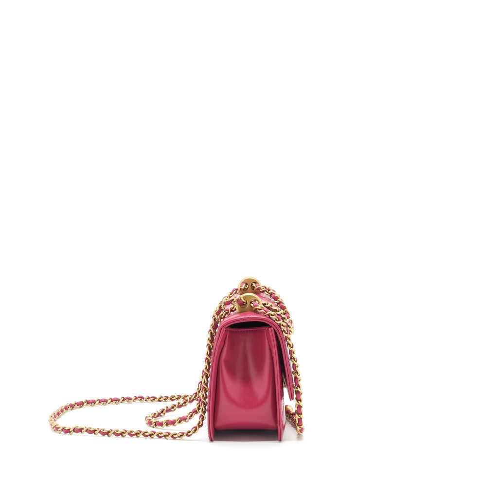 chanel-21a-small-gold-crush-flap-bag-with-chain-calfskin-raspberry-pink-ghw-microchip