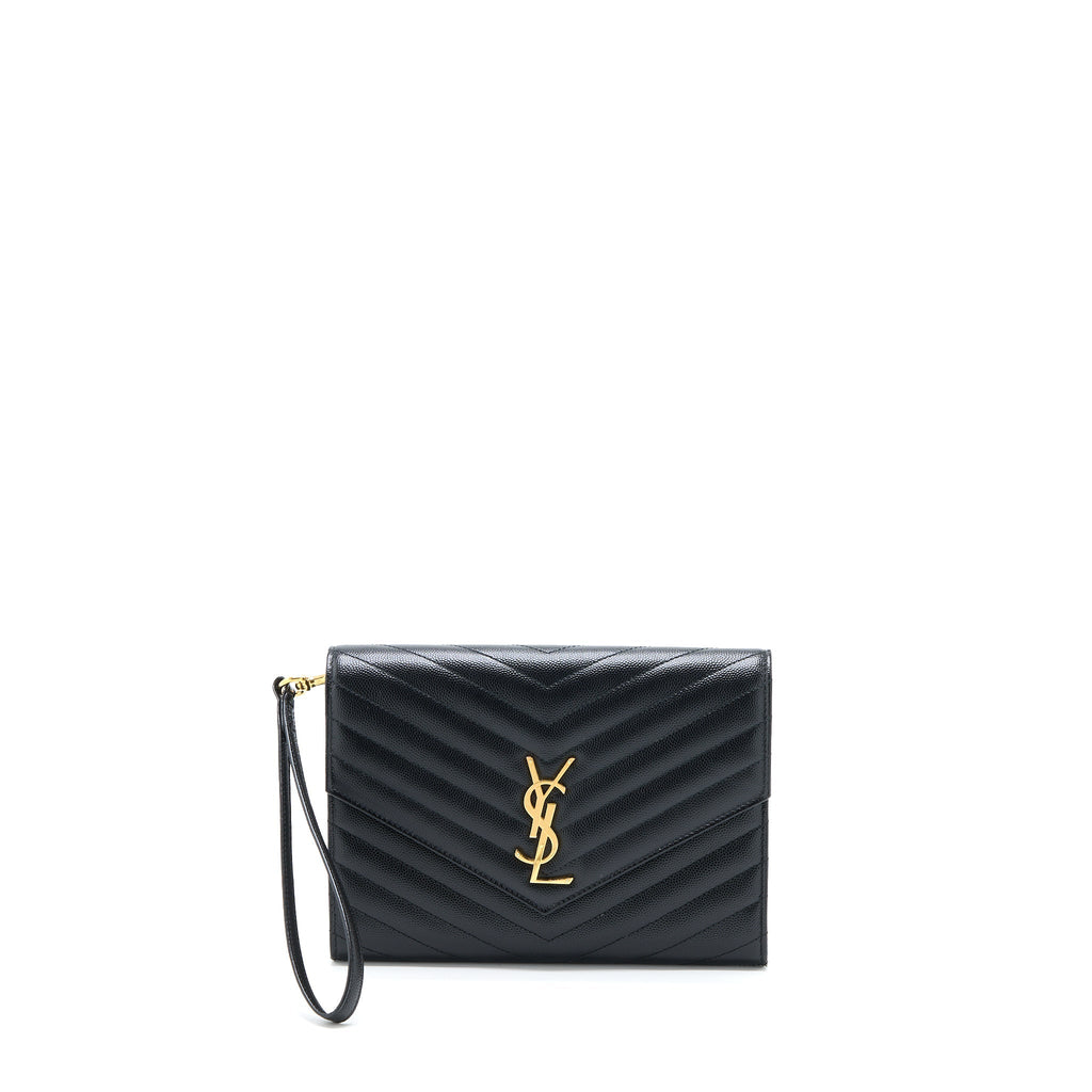 saint-laurent-ysl-envelop-clutch-grained-calfskin-black-ghw