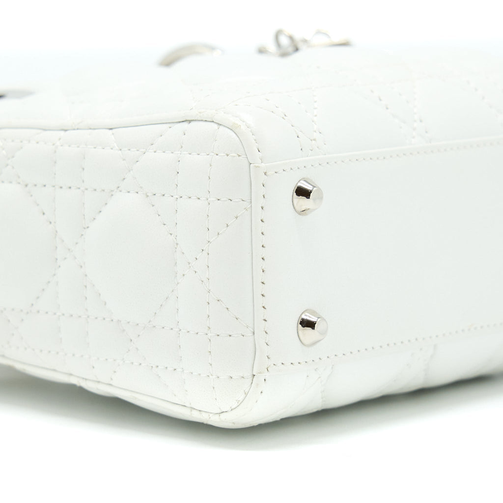dior-mini-lady-dior-lambskin-white-shw