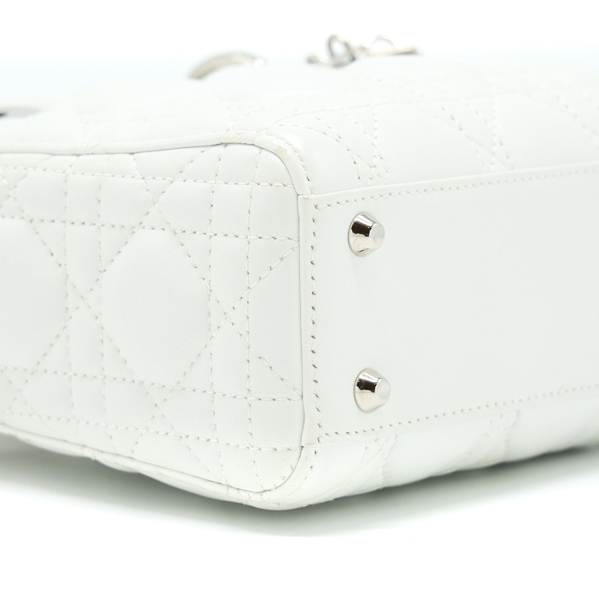dior-mini-lady-dior-lambskin-white-shw