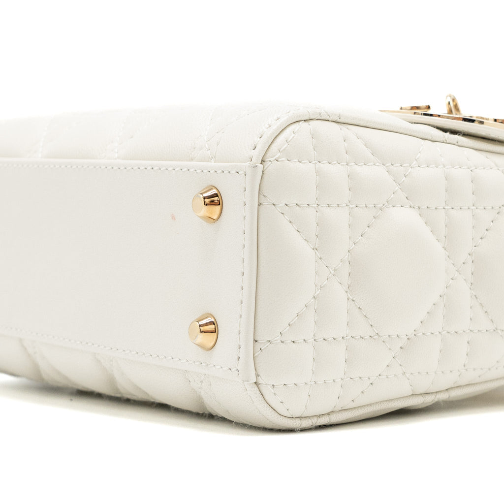 dior-mini-lady-dior-lambskin-white-lghw