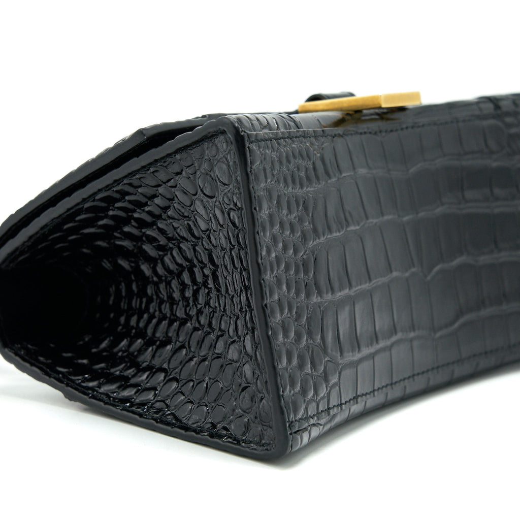 balenciaga-hourglass-s-croc-embossed-leather-handbag-black-ghw