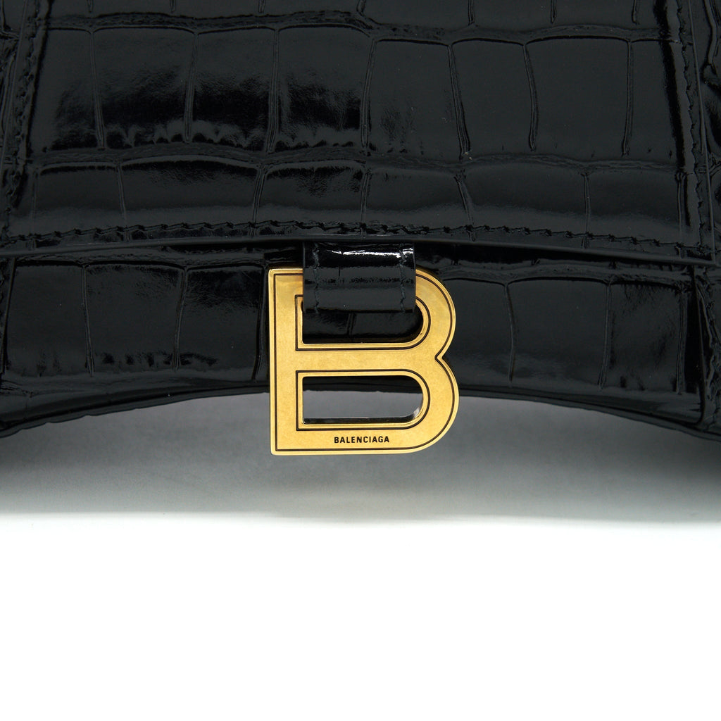 balenciaga-hourglass-s-croc-embossed-leather-handbag-black-ghw