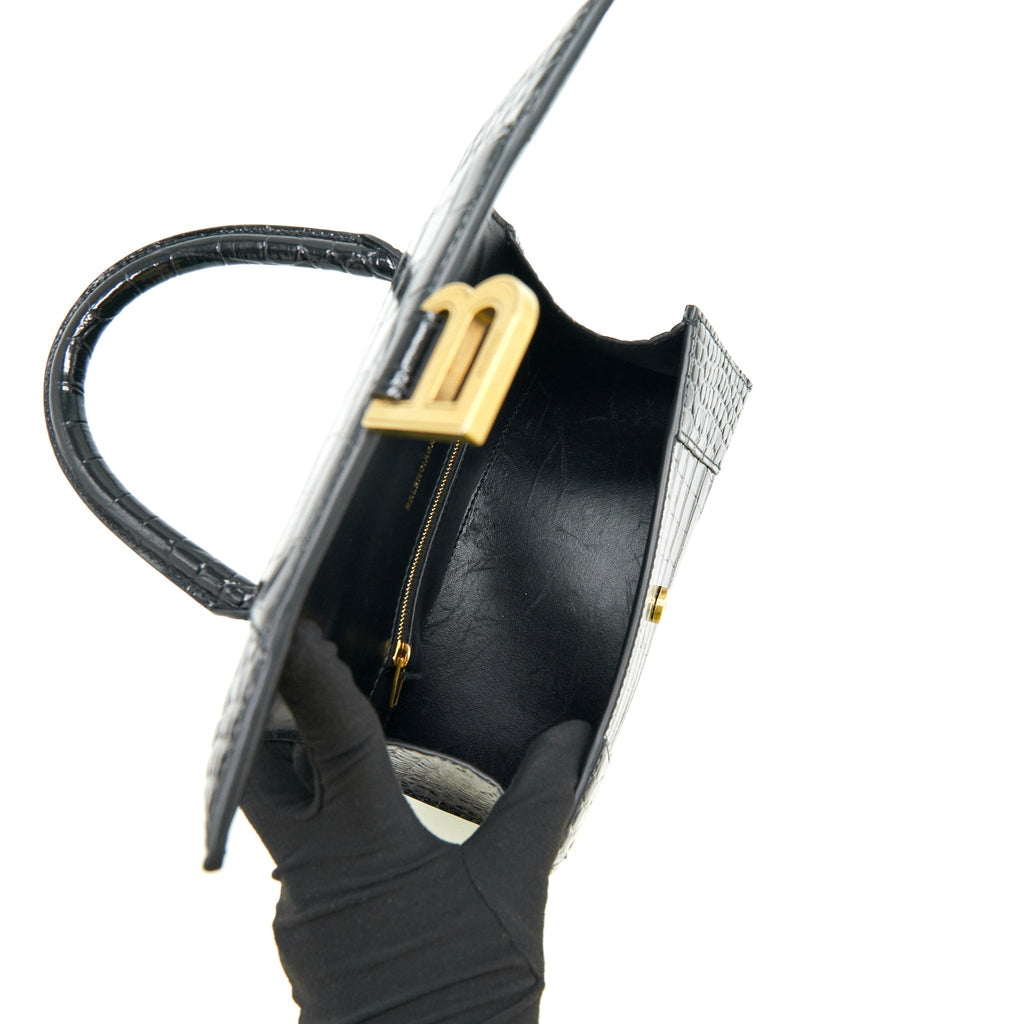 balenciaga-hourglass-s-croc-embossed-leather-handbag-black-ghw