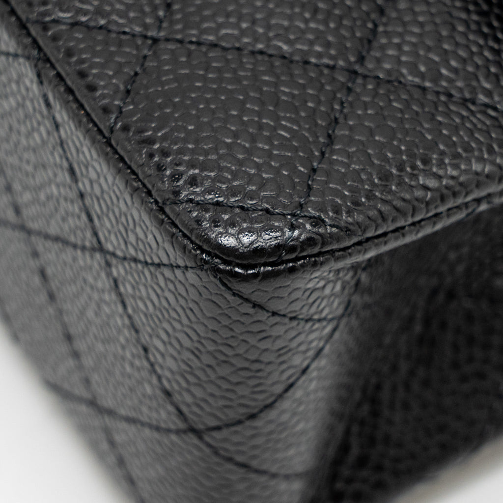 chanel-small-classic-double-flap-bag-caviar-black-shw