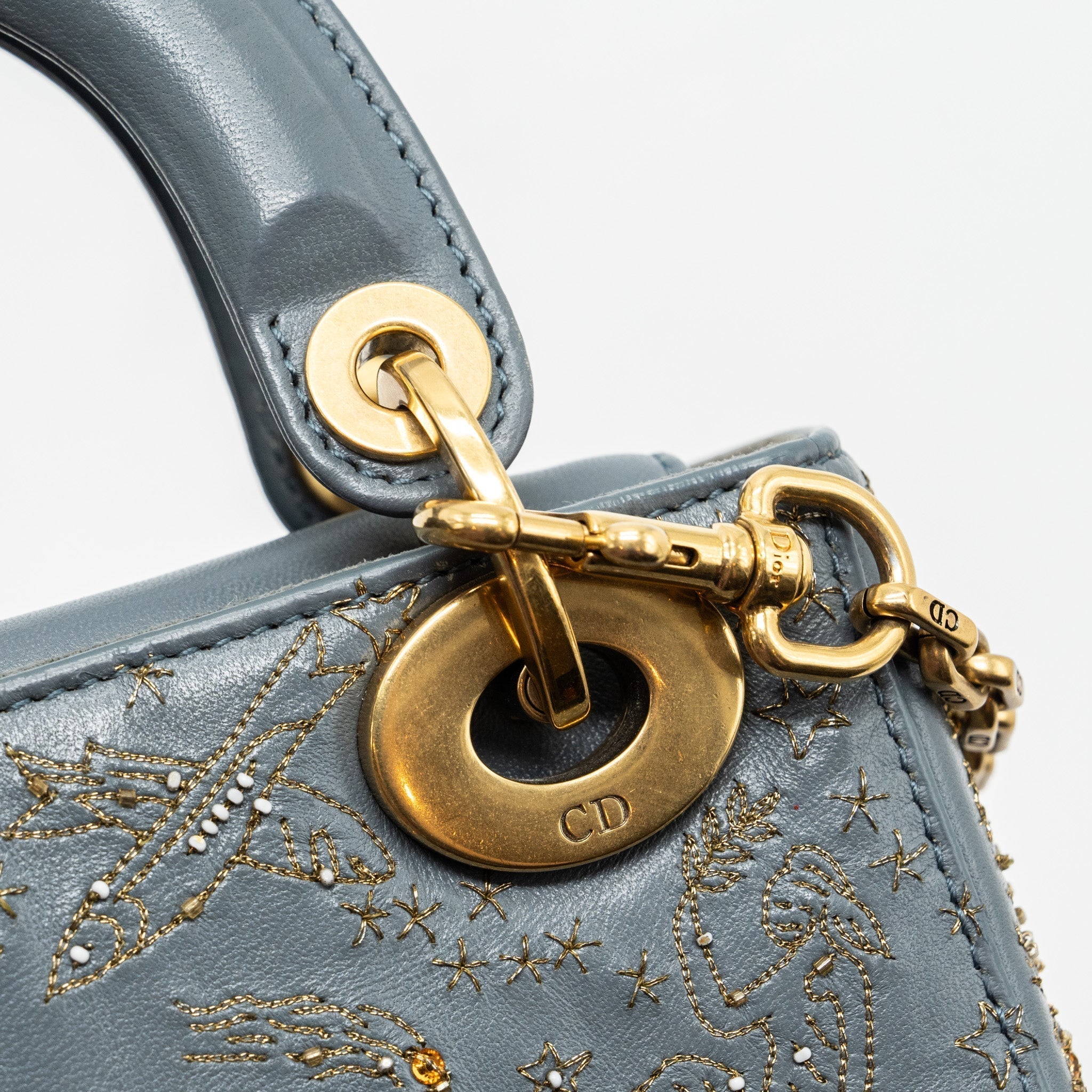 dior-mini-lady-dior-limited-edition-lambskin-grey-ghw-copy