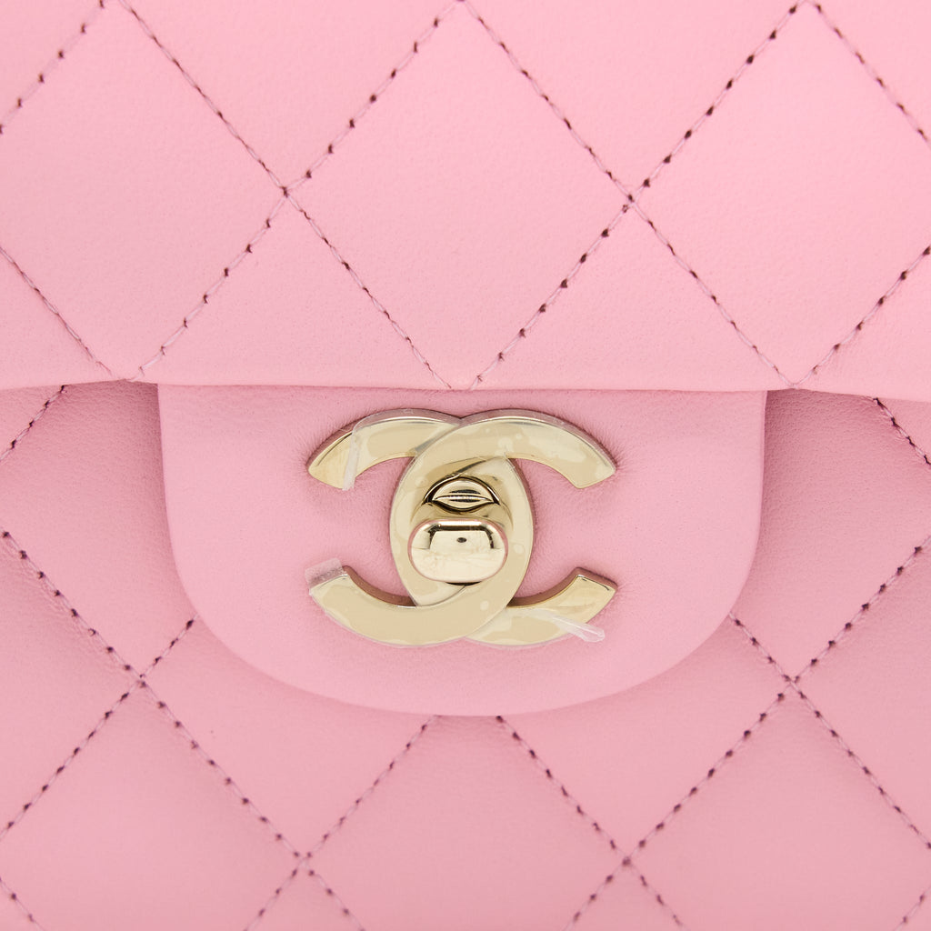 chanel-small-classic-flap-bag-lambskin-pink-lghw-microchip-1
