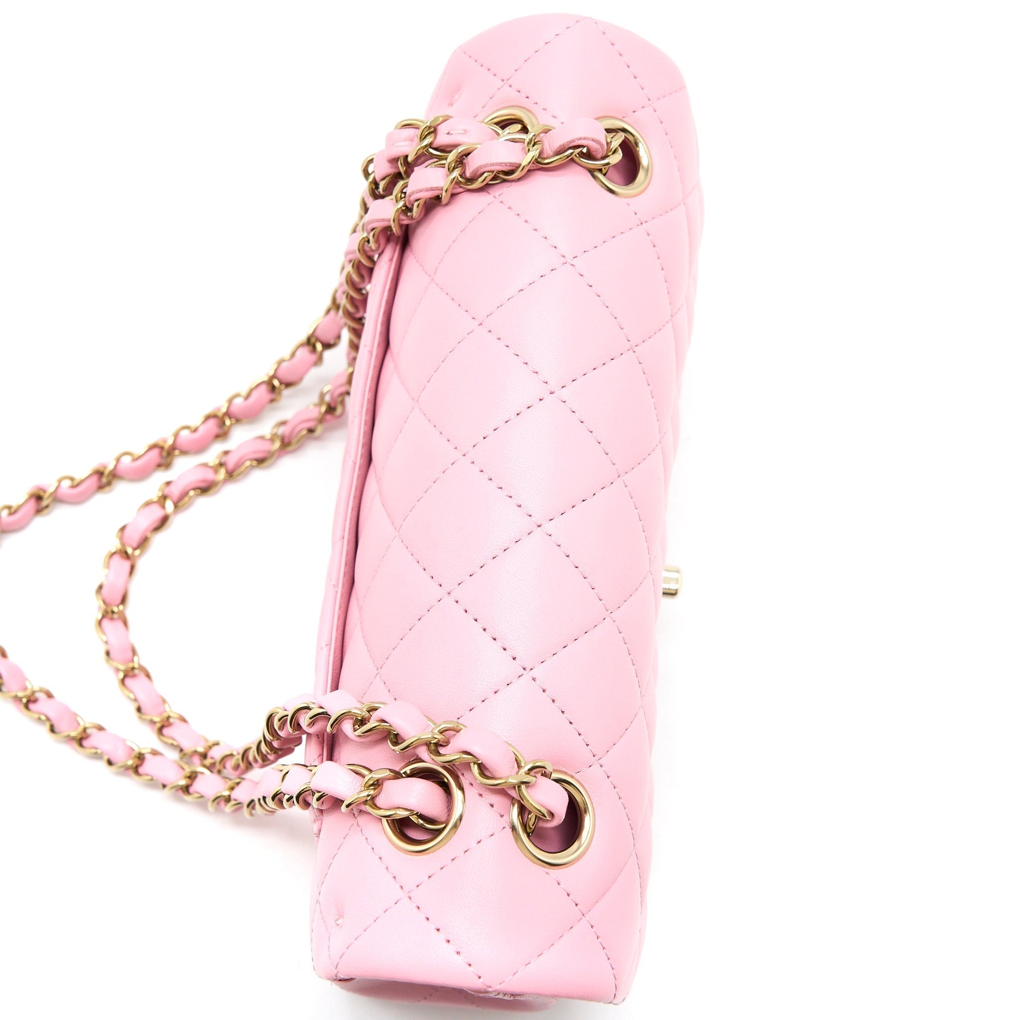 chanel-small-classic-flap-bag-lambskin-pink-lghw-microchip-1