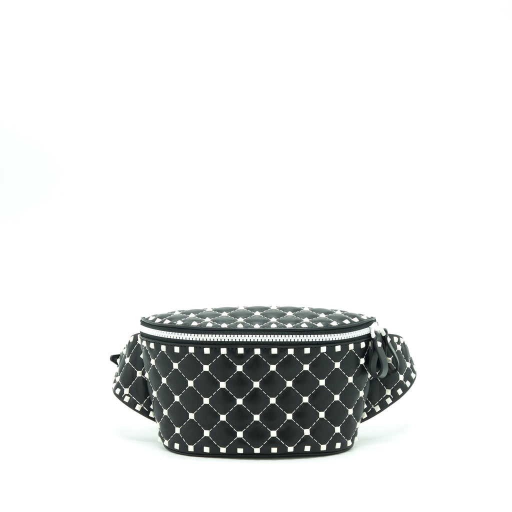 valentino-rockstud-belt-bag-black-white-hardware