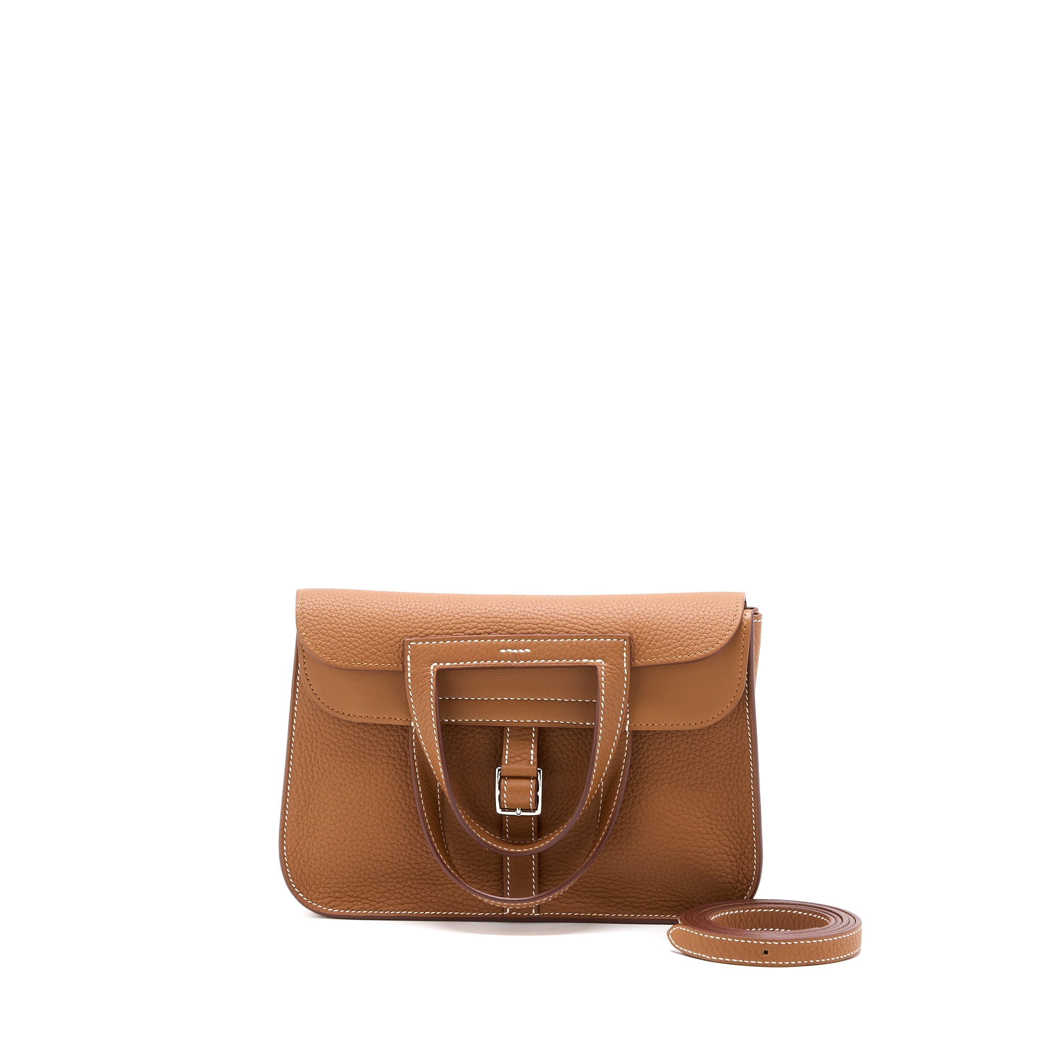 hermes-halzan-25-bag-clemence-gold-shw-stamp-u