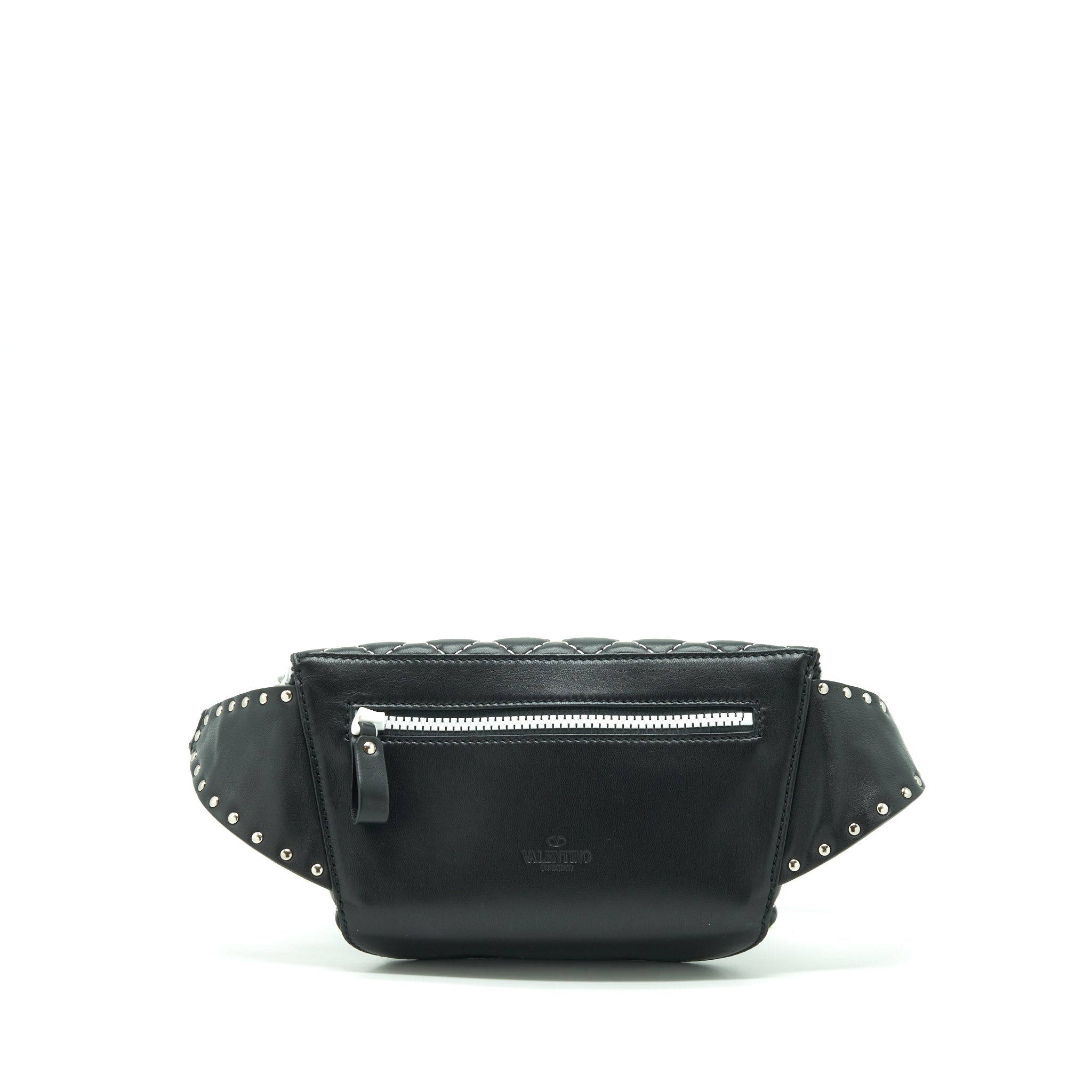 valentino-rockstud-belt-bag-black-white-hardware