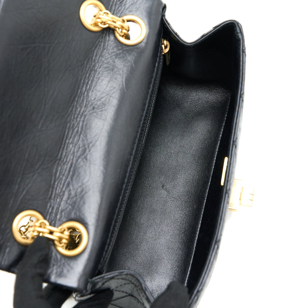 chanel-mini-2-55-reissue-flap-bag-aged-calfskin-black-brushed-ghw-microchip-4