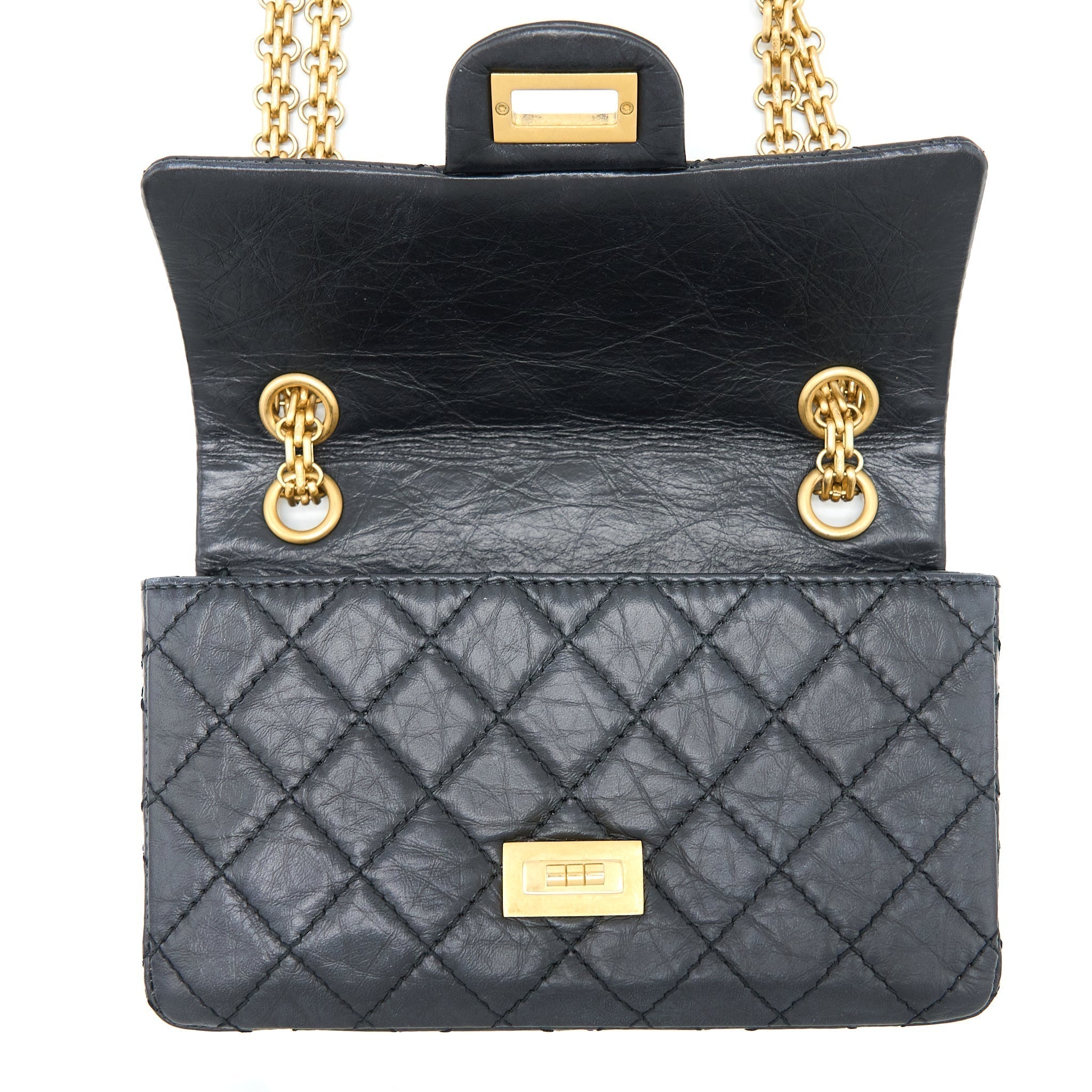 chanel-mini-2-55-reissue-flap-bag-aged-calfskin-black-brushed-ghw-microchip-4