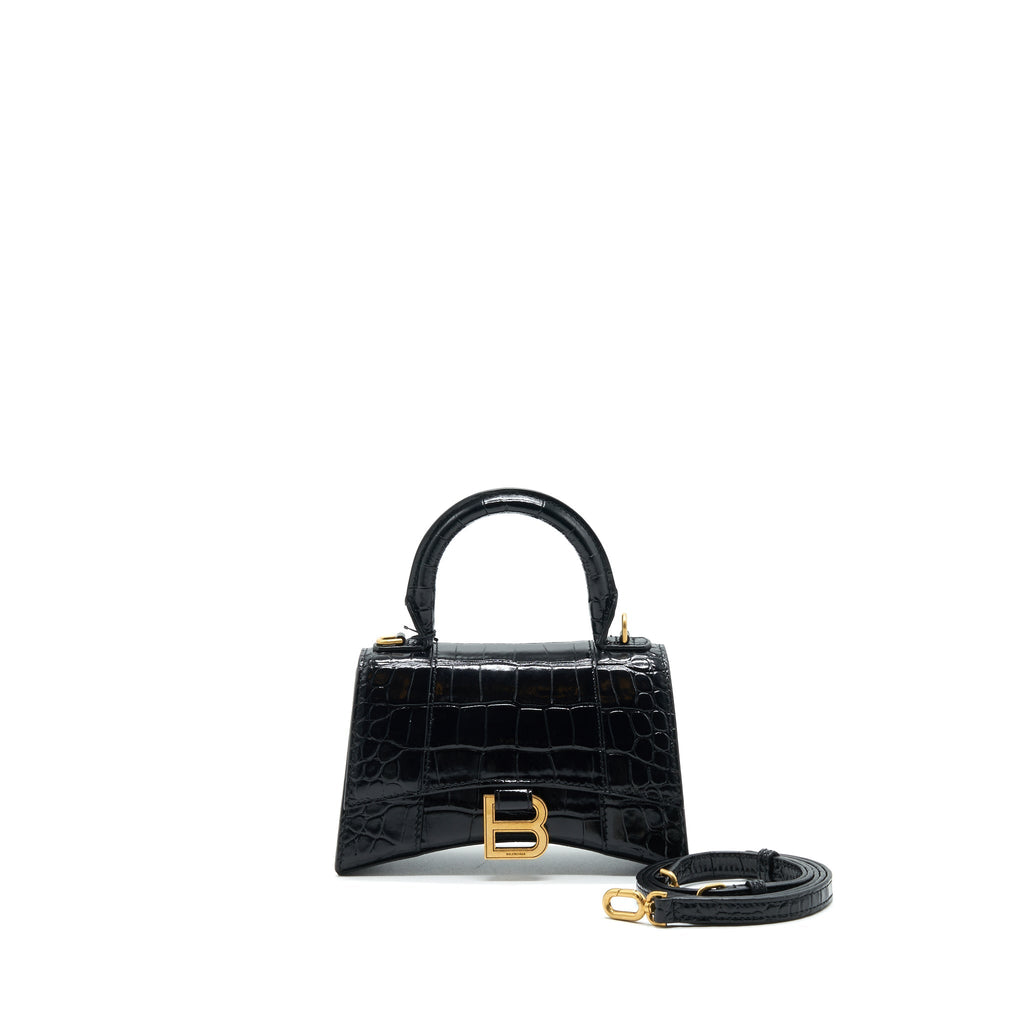 balenciaga-hourglass-xs-embossed-calfksin-black-ghw