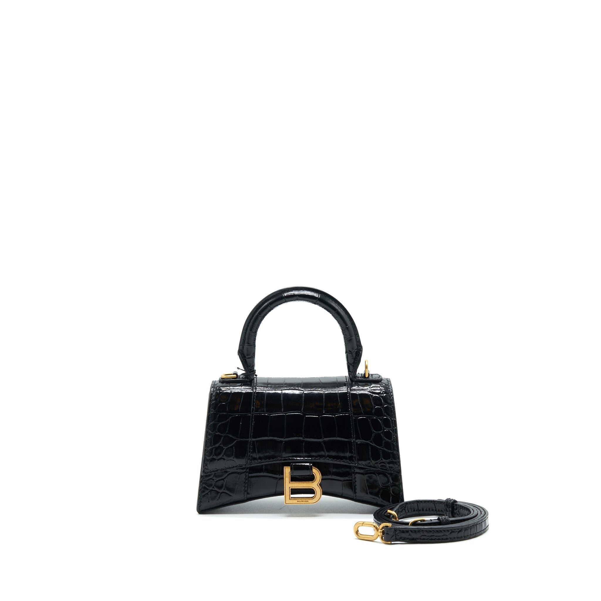 balenciaga-hourglass-xs-embossed-calfksin-black-ghw