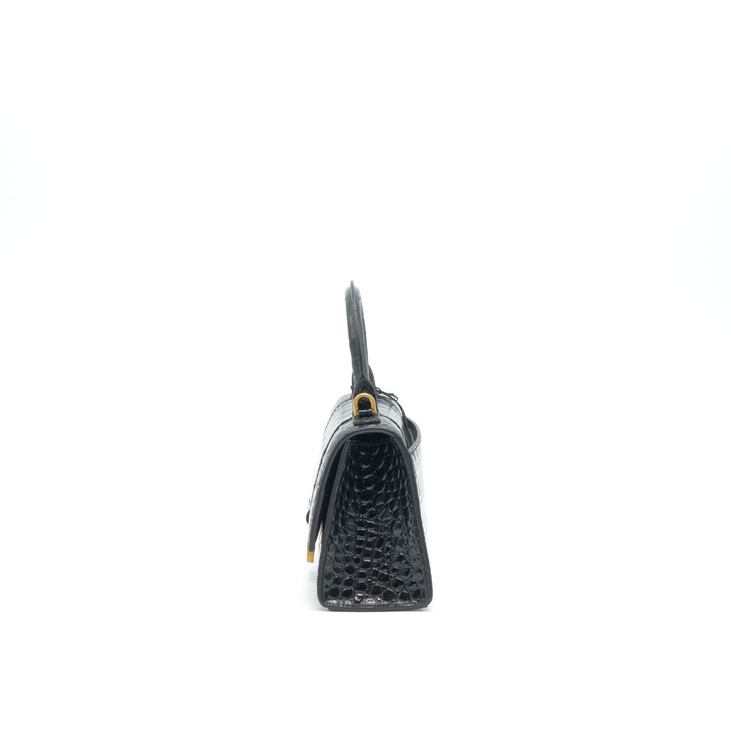 balenciaga-hourglass-xs-embossed-calfksin-black-ghw