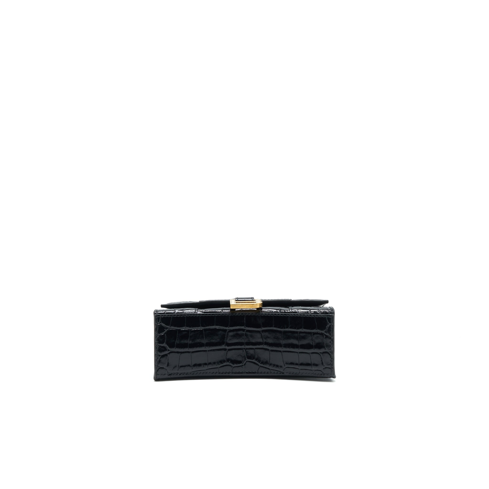 balenciaga-hourglass-xs-embossed-calfksin-black-ghw