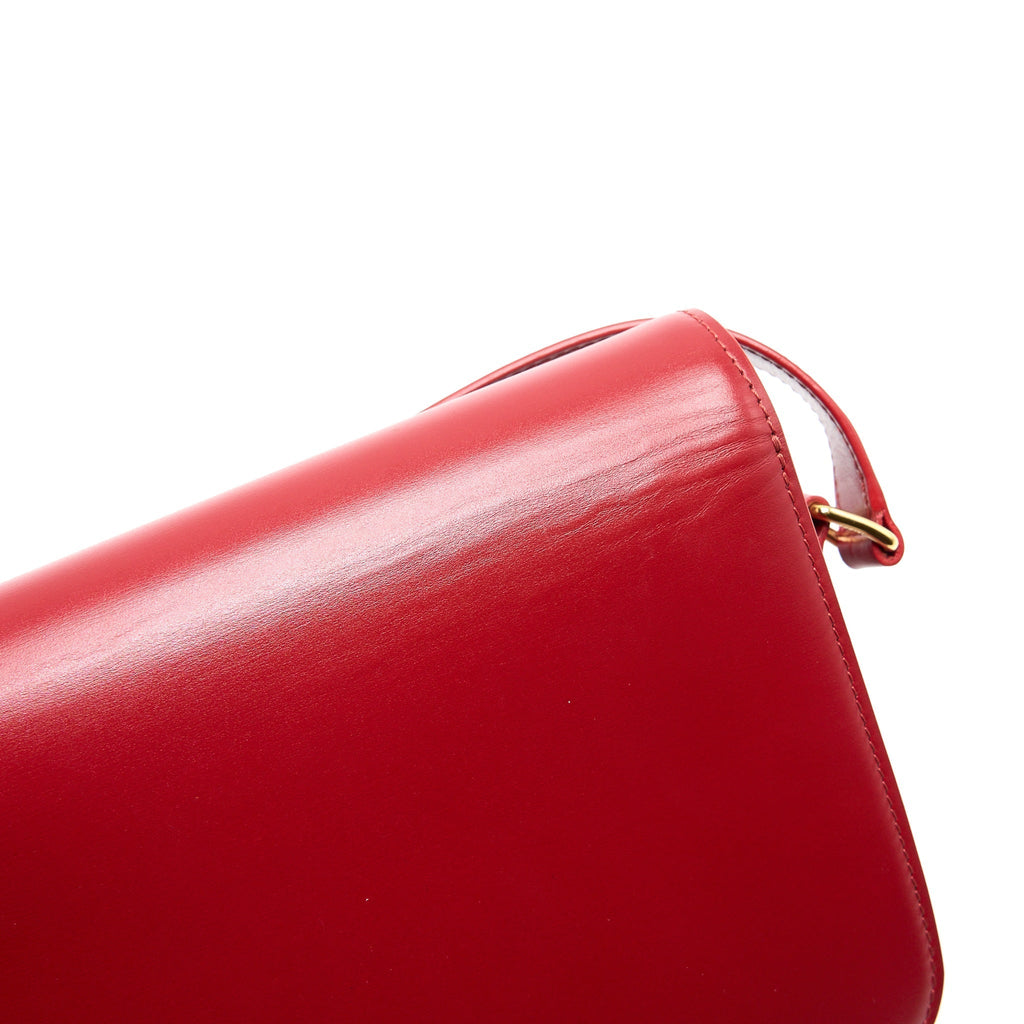 celine-medium-classique-triomphe-bag-shiny-calfskin-red-ghw