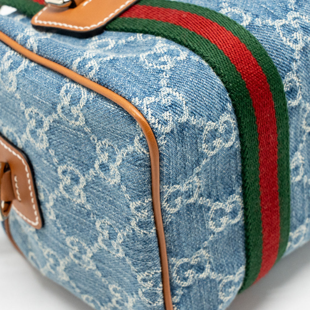 gucci-mini-gg-handbag-gg-denim-leather-light-blue-white-brown-ghw