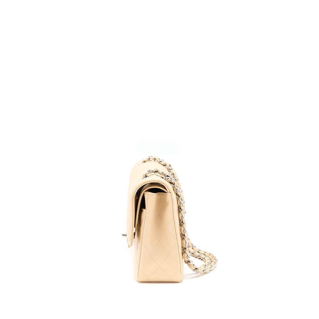 chanel-classic-double-flap-bag-caviar-light-beige-shw