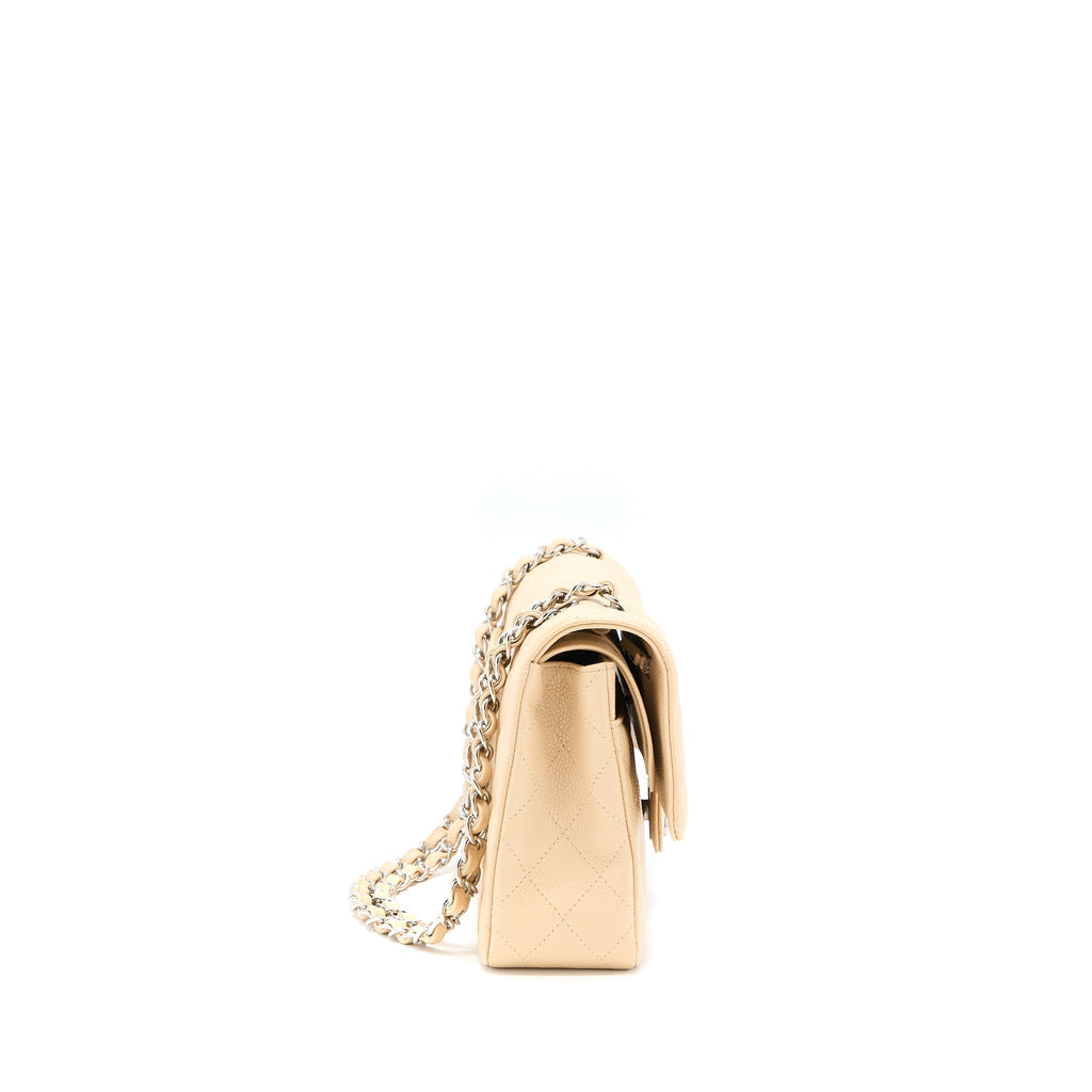 chanel-classic-double-flap-bag-caviar-light-beige-shw