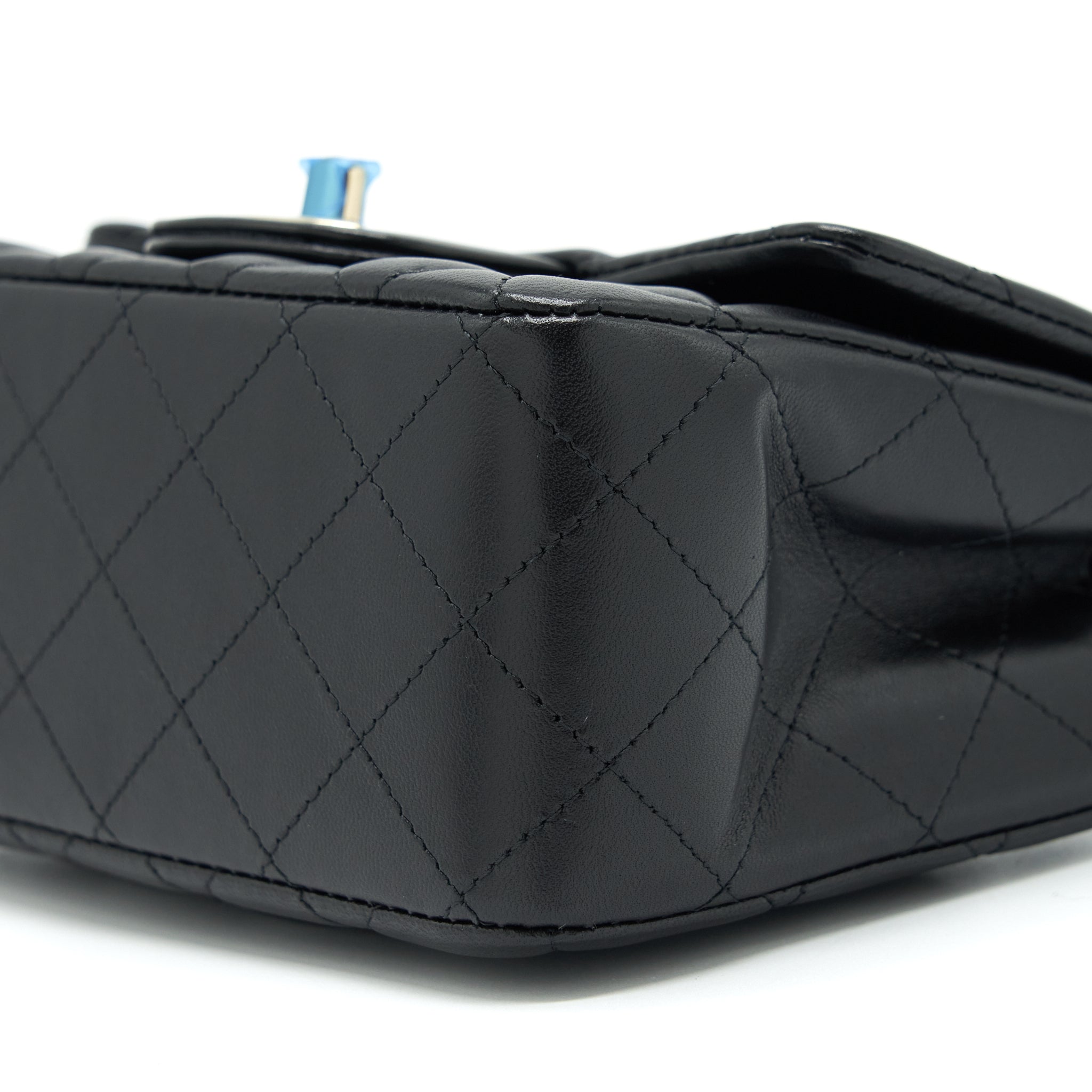 chanel-mini-square-flap-bag-lambskin-black-lghw-microchip-3