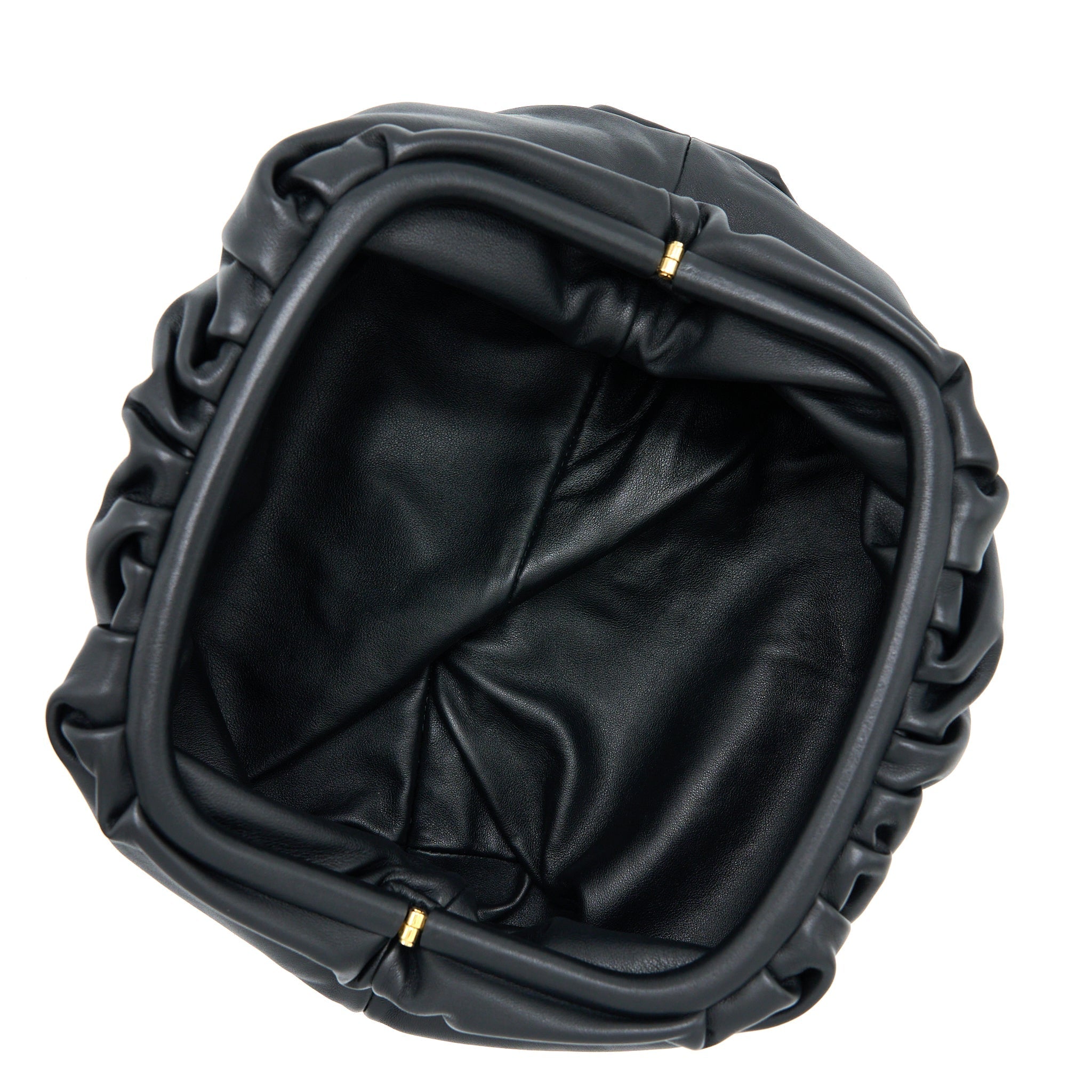 bottega-veneta-teen-pouch-black