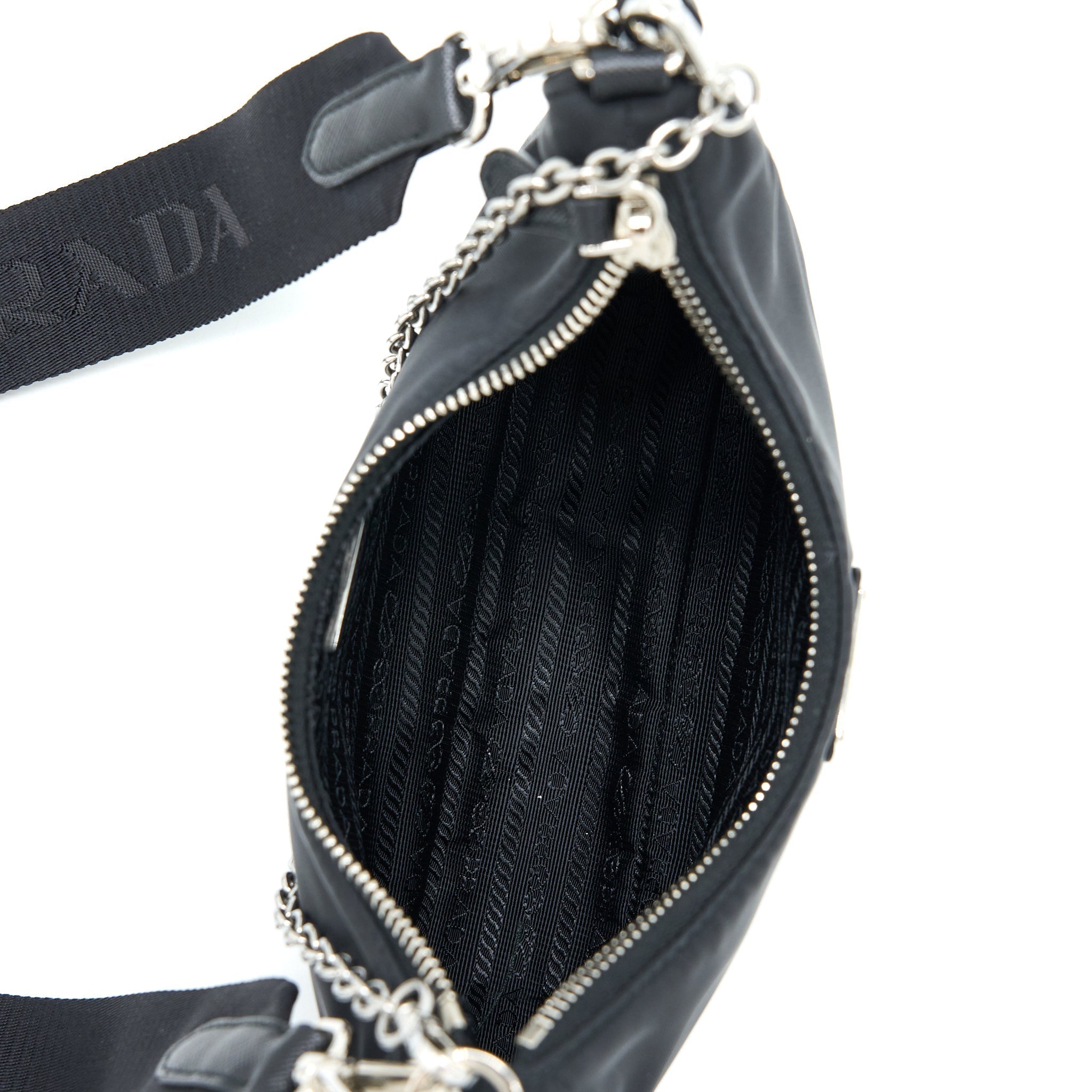 prada-re-edition-2005-nylon-bag-black-shw-2