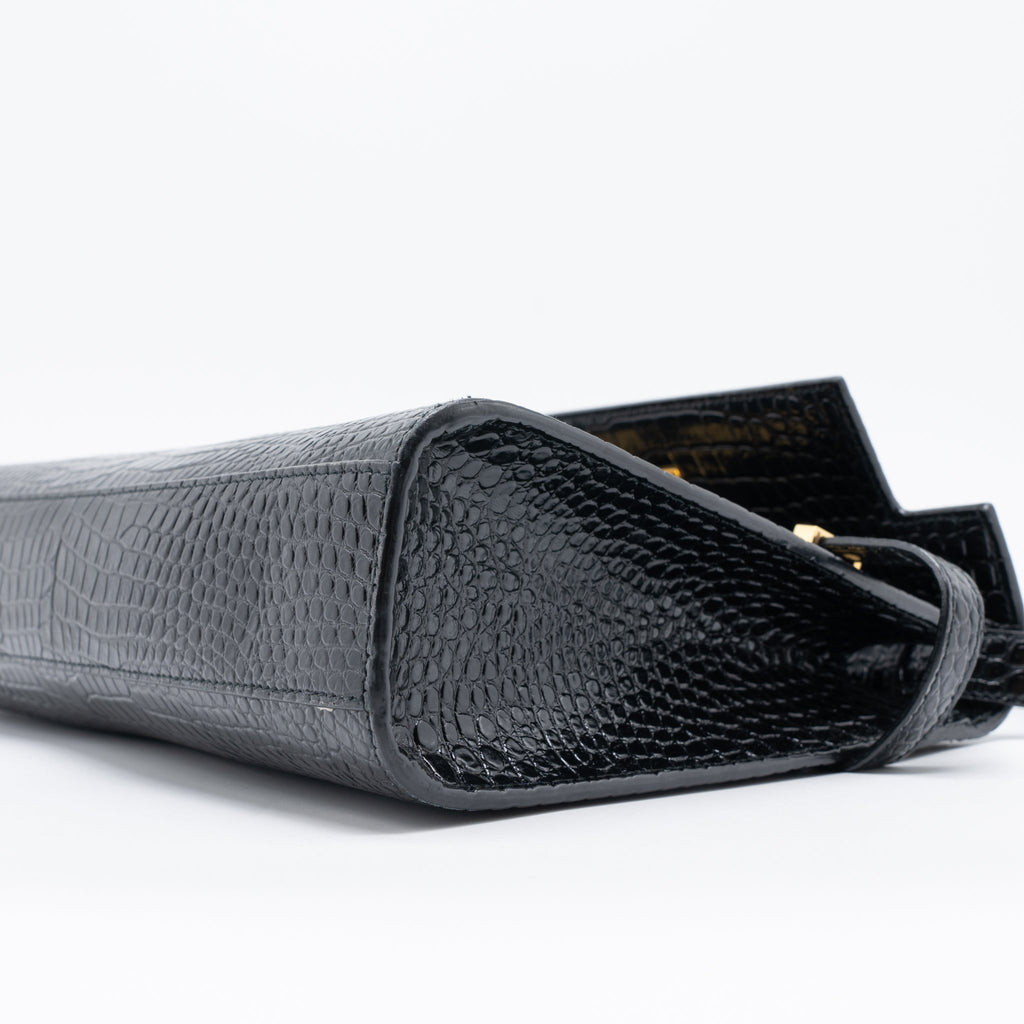 saint-laurent-manhattan-shoulder-bag-crocodile-embossed-black-ghw