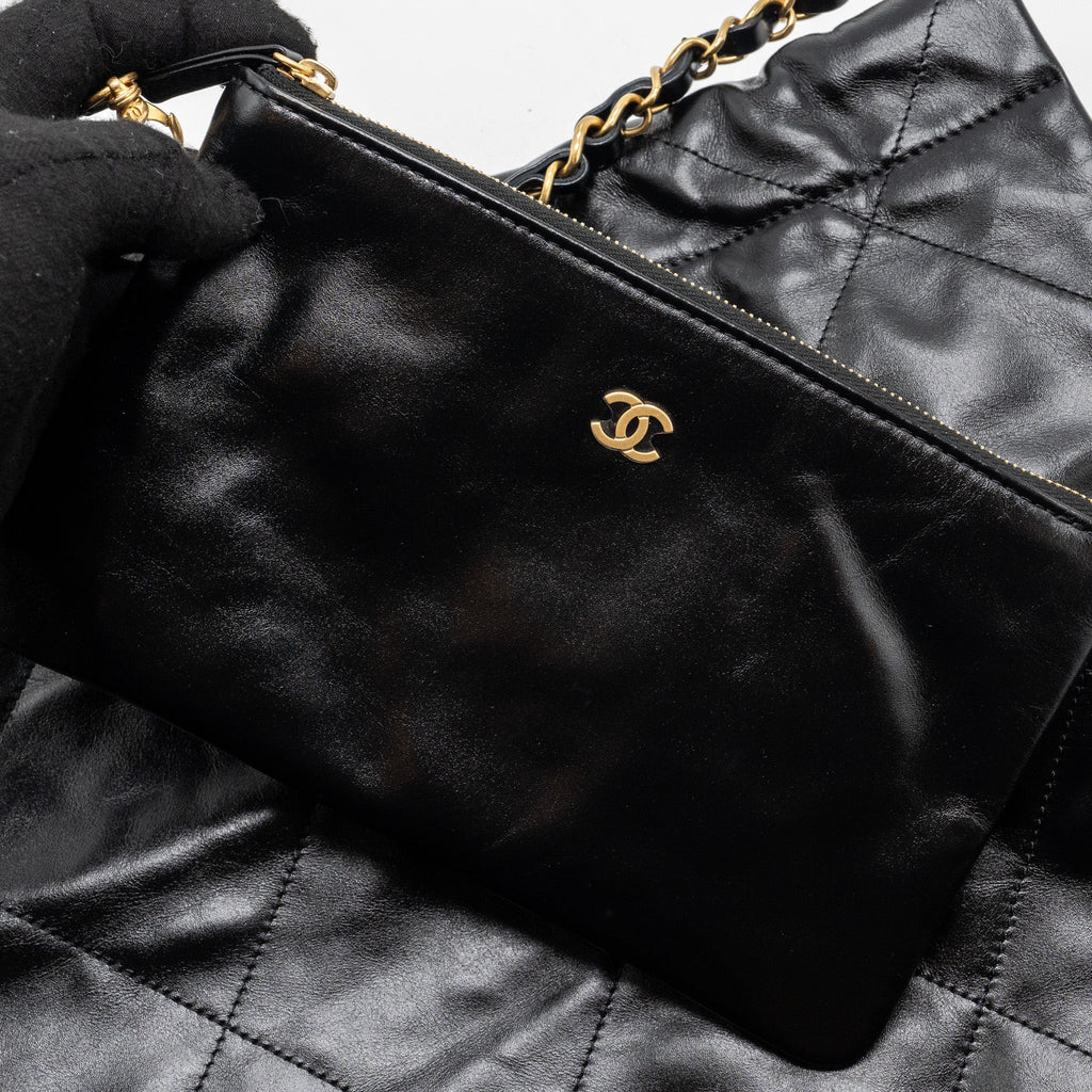 chanel-medium-22-bag-gold-letter-shiny-calfskin-black-ghwmicrochip