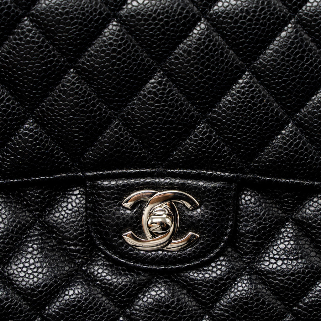 chanel-medium-classic-double-flap-bag-caviar-black-shw-2