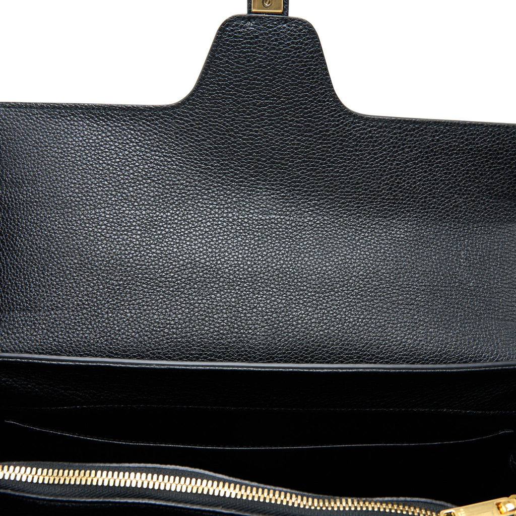 celine-16-bag-grained-calfskin-black-ghw