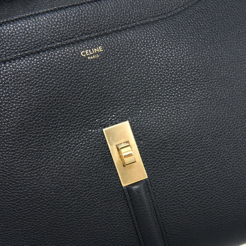 celine-16-bag-grained-calfskin-black-ghw