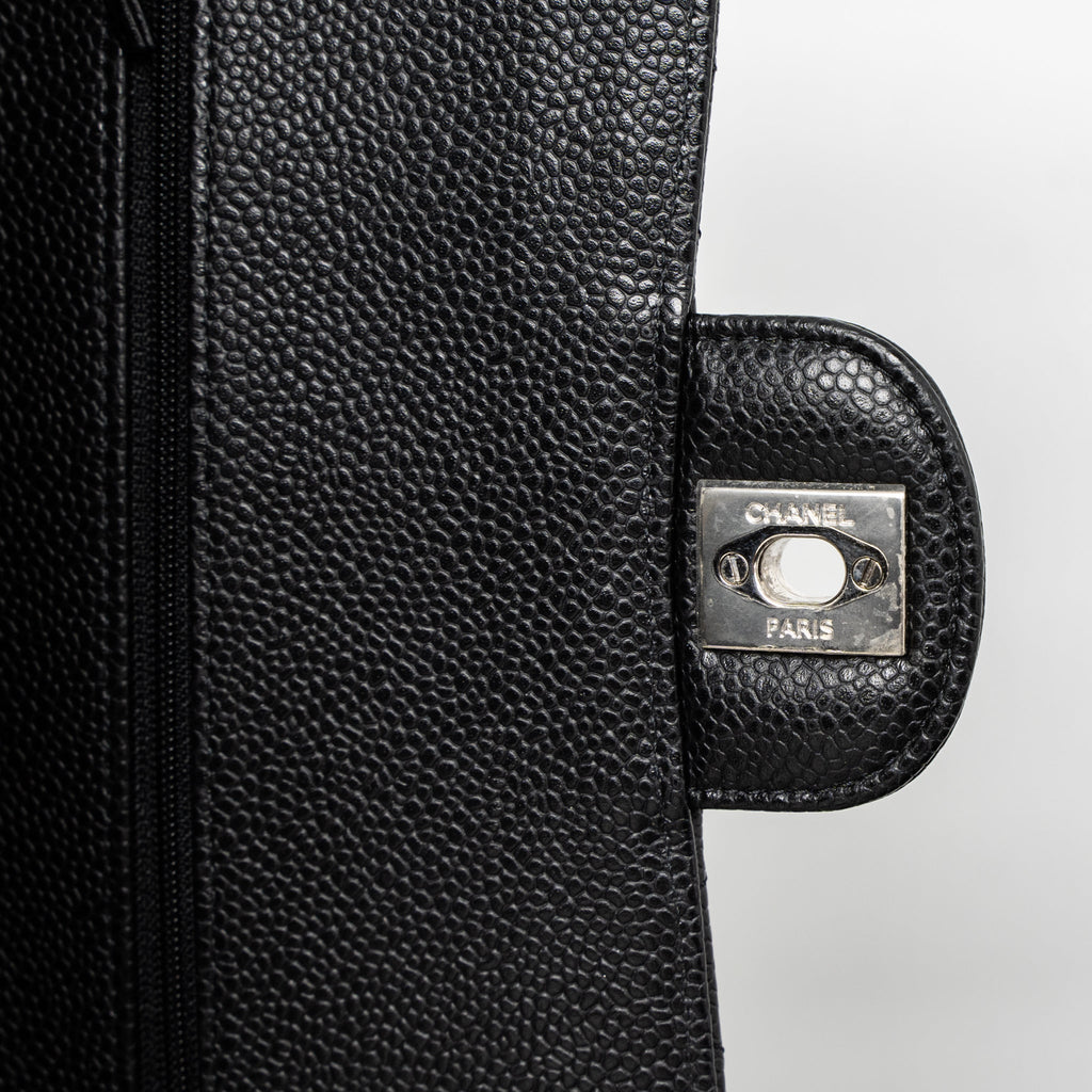 chanel-medium-classic-double-flap-bag-caviar-black-shw-2